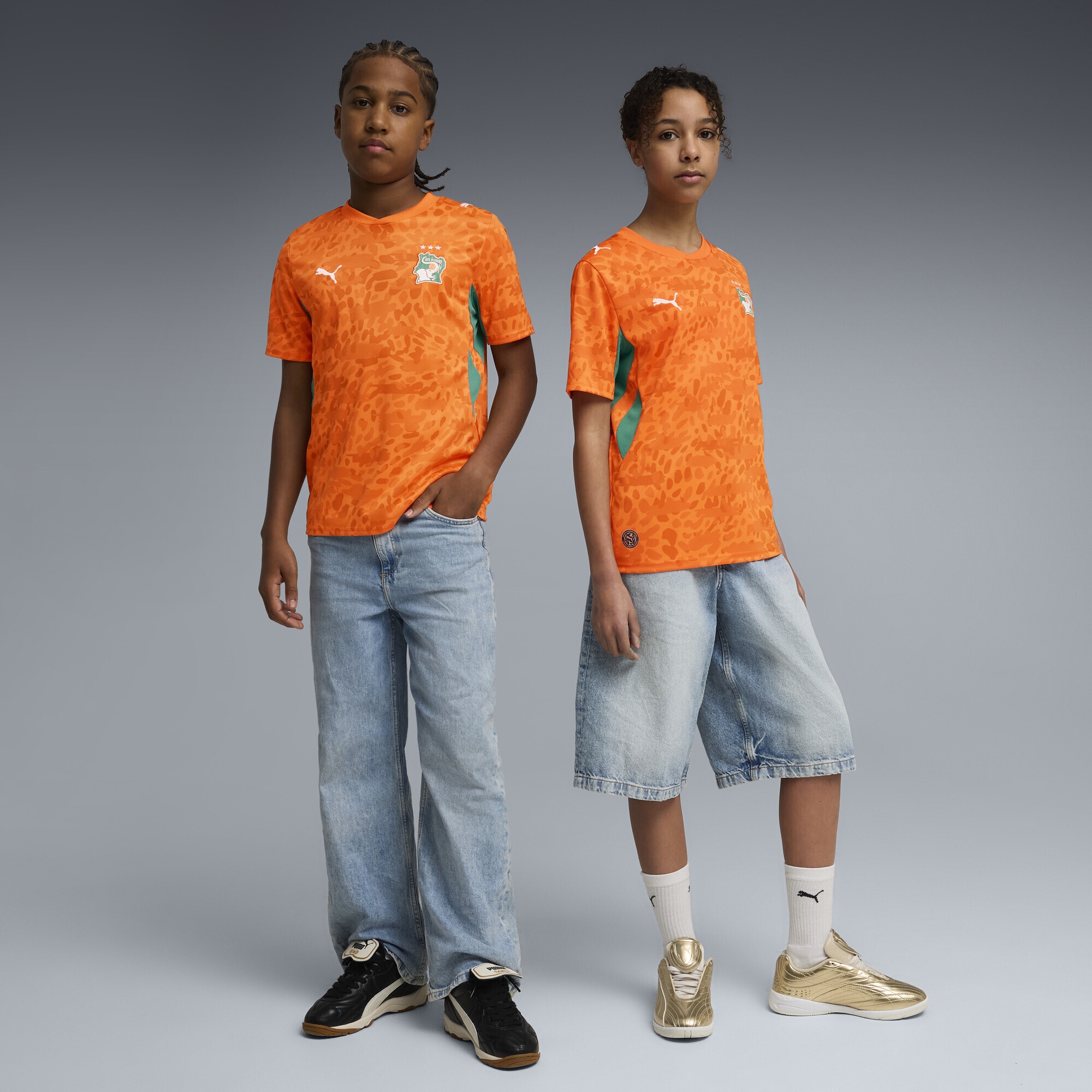 PUMA Trainingsshirt »Elfenbeinküste 2026 Heimtrikot Jugendliche«