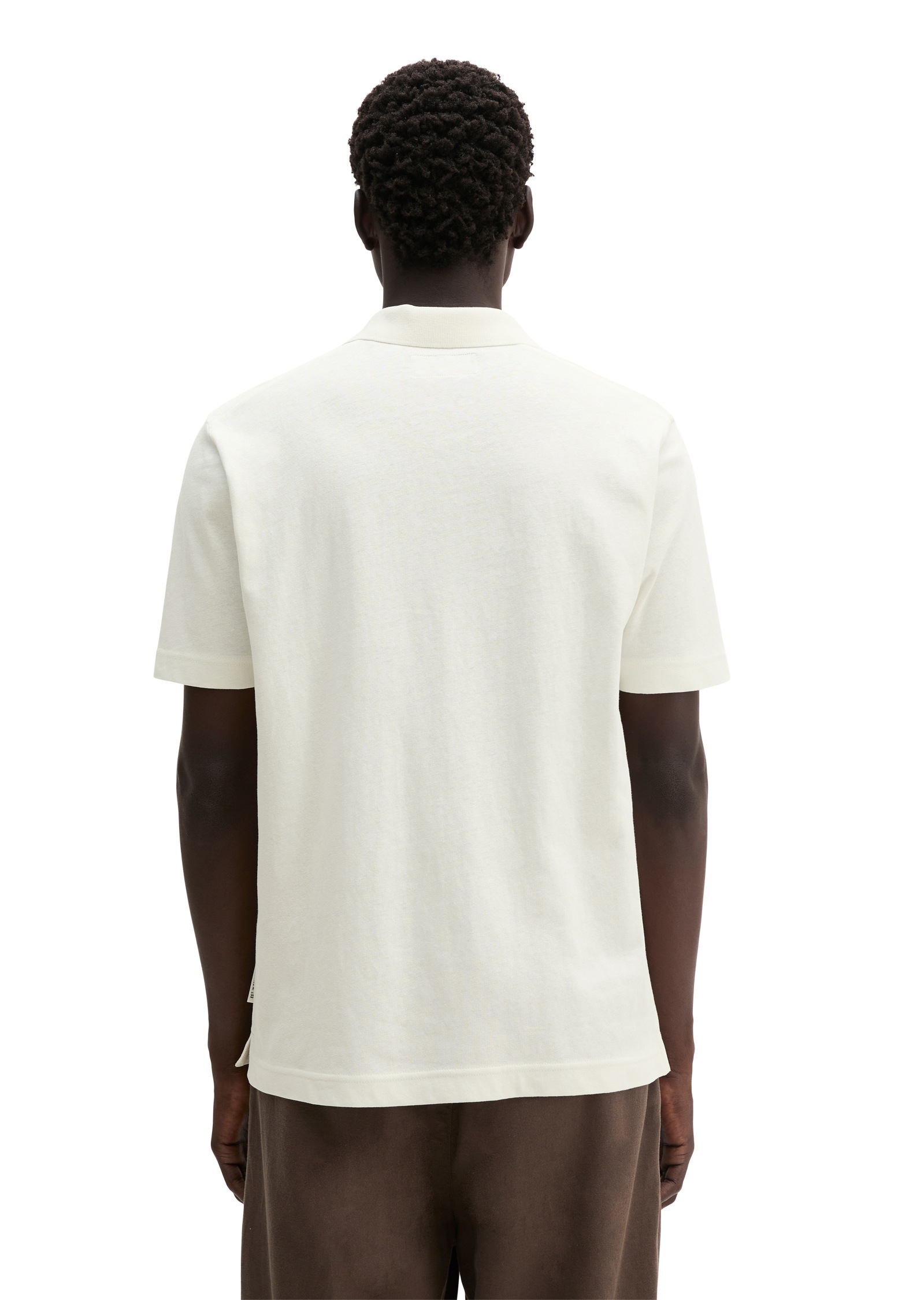 Marc O'Polo Poloshirt »aus Baumwoll-Leinen-Mix«