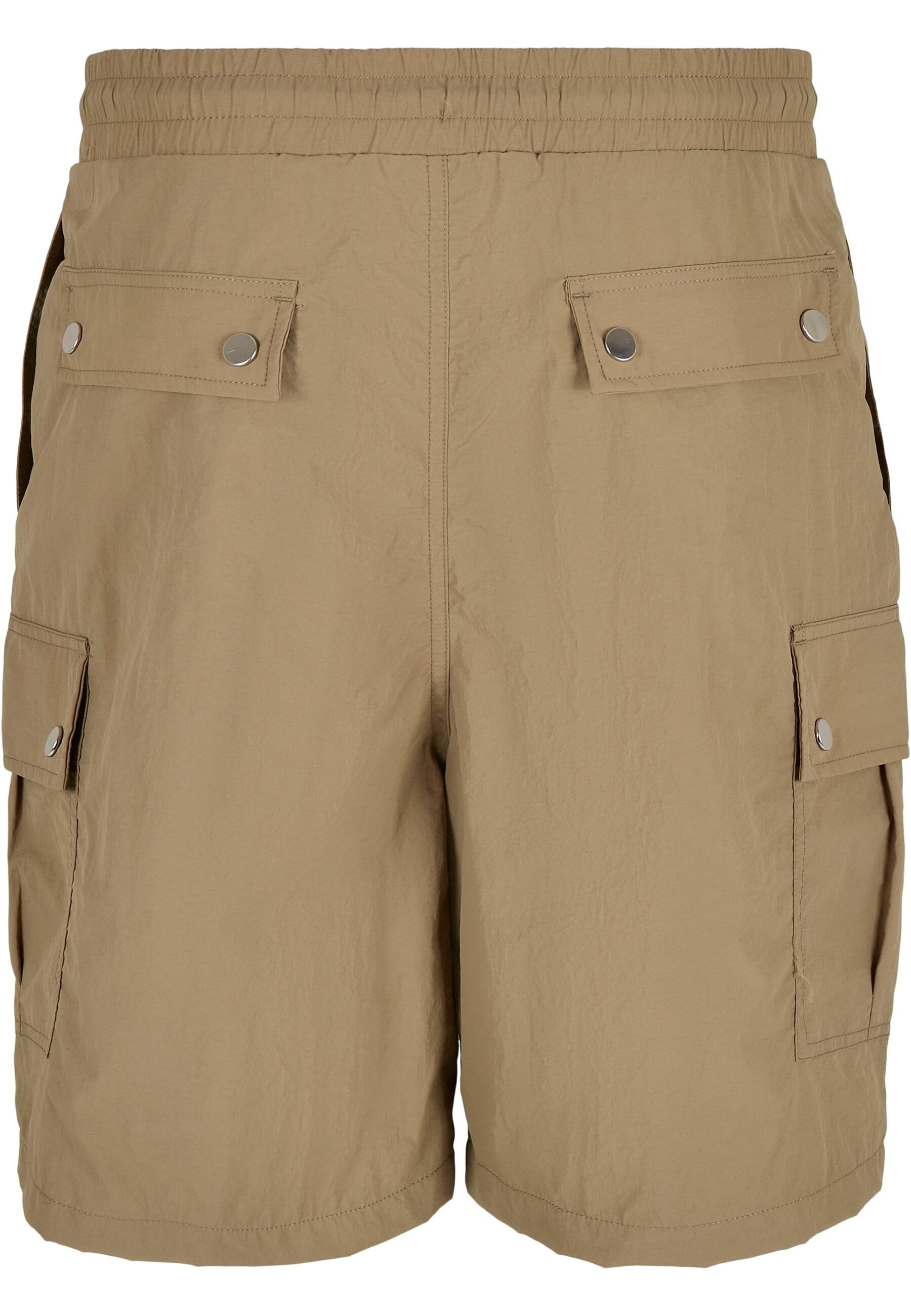 URBAN CLASSICS Cargohose »Urban Classics Herren Nylon Cargo Shorts«, (1 tlg.)