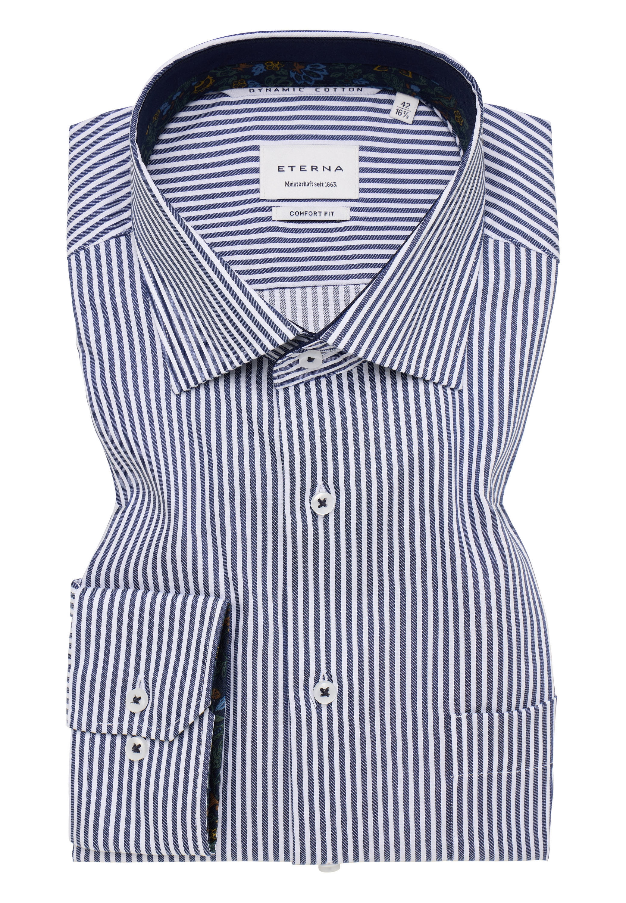 Eterna Langarmhemd »COMFORT FIT«, NON IRON (bügelfrei)