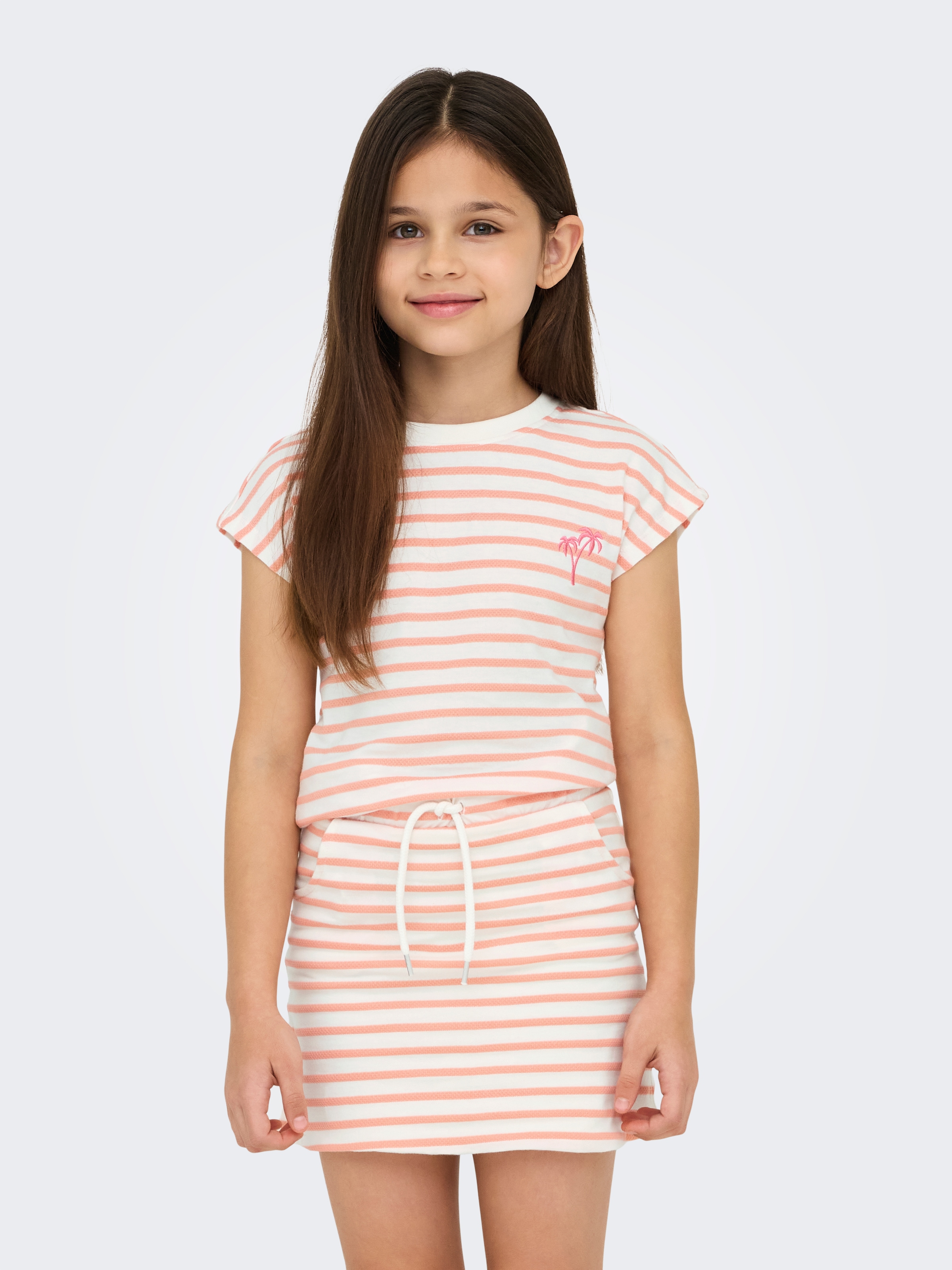 KIDS ONLY Rundhalsshirt »KOGTRINE BATSLEEVE STRUCTURE TOP JRS«