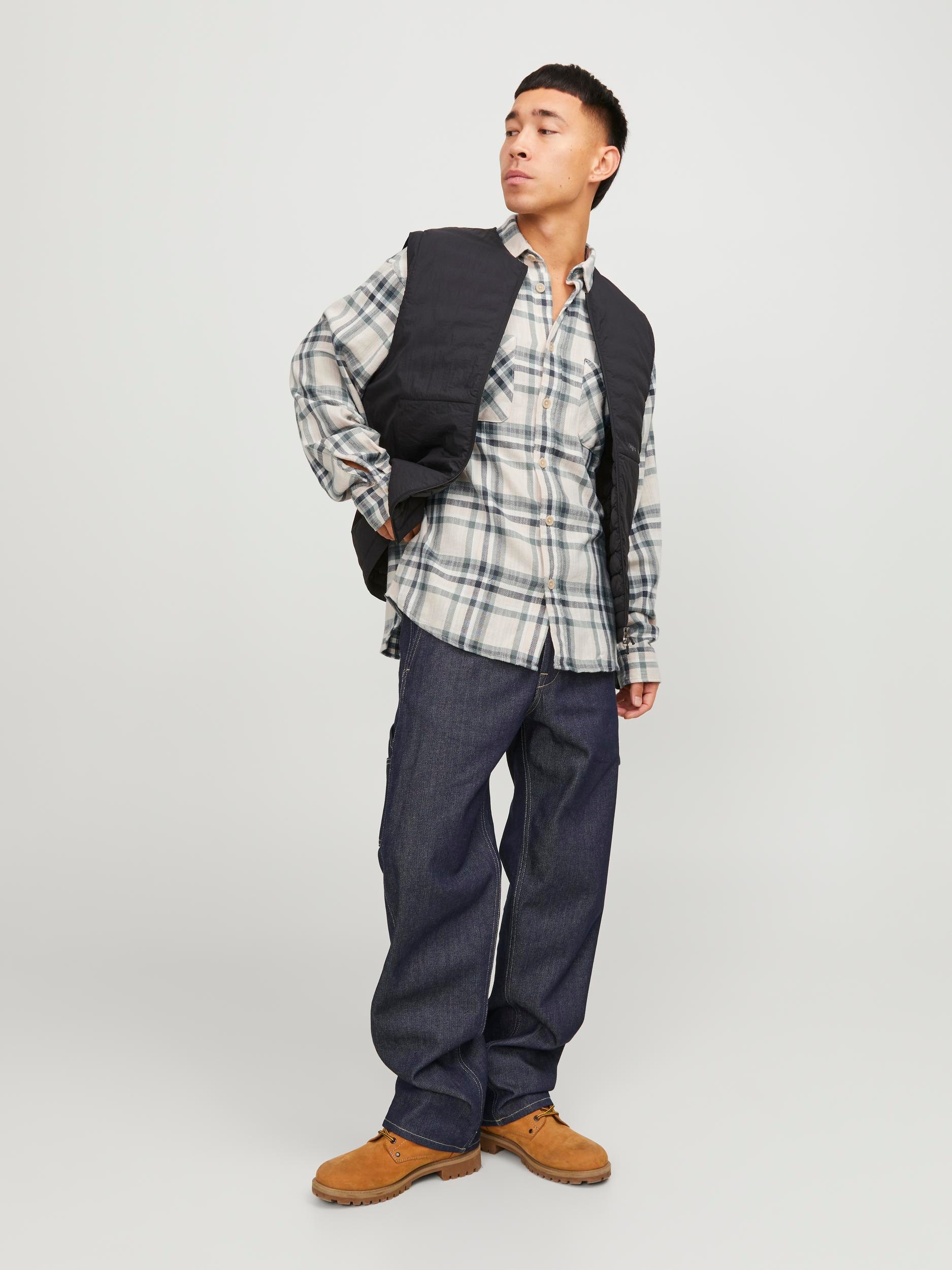 Jack & Jones Langarmhemd »JJEMICHAEL OVERSHIRT LS SN«