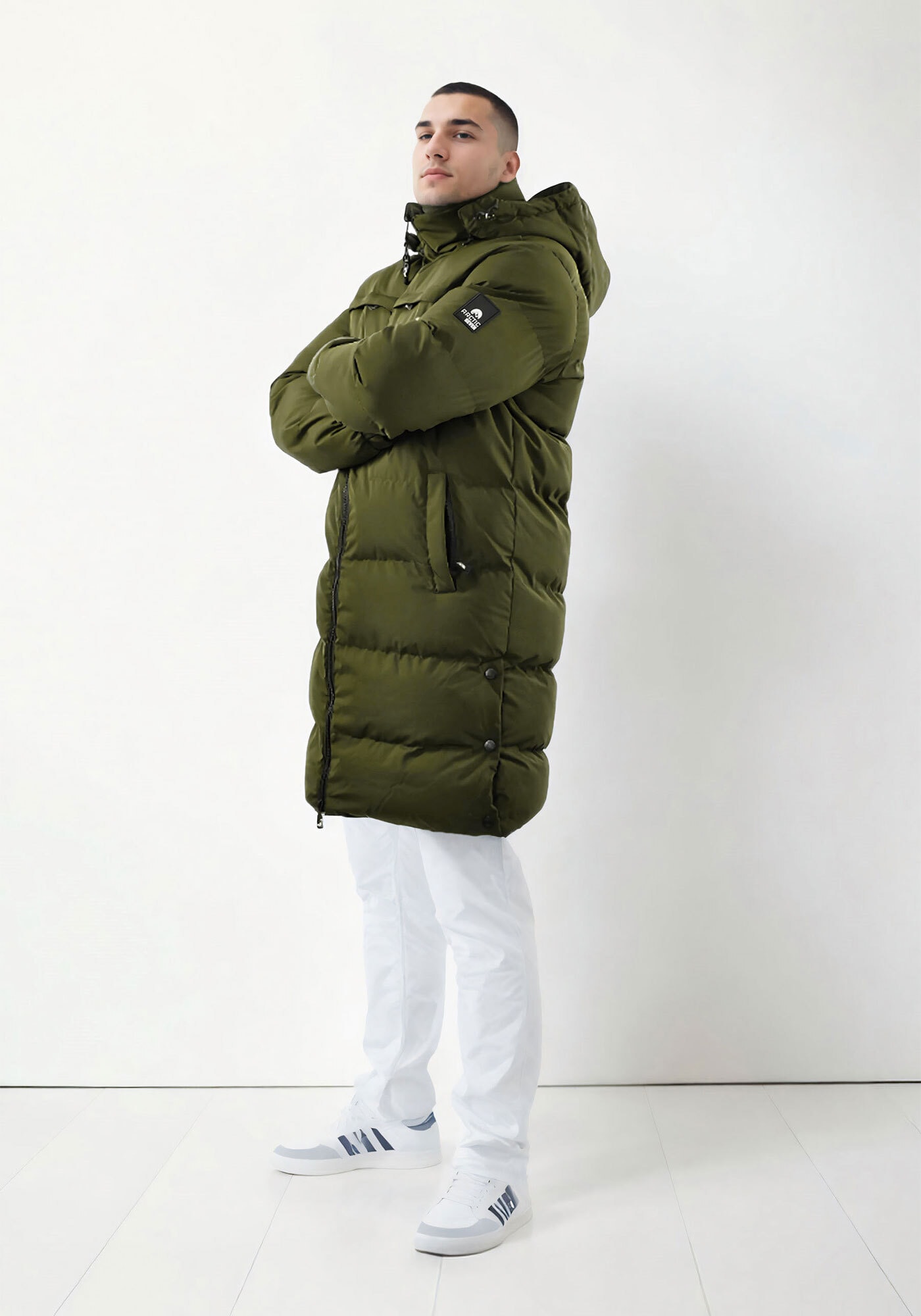 Arctic Seven Winterjacke »ASNorwiig«, mit warmem Teddyfell und abnehmbarer Kapuze