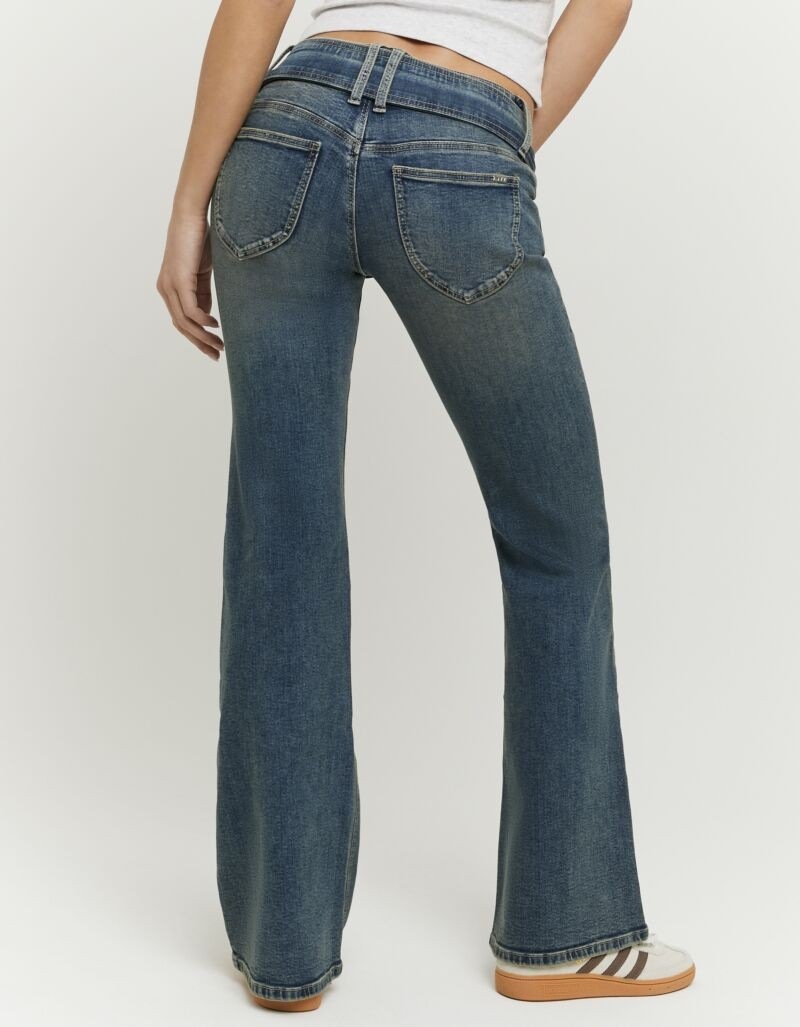 Tally Weijl Bootcut-Jeans "SPADECINTY" Baumwollmischung, Mid Waist mit Boot günstig online kaufen