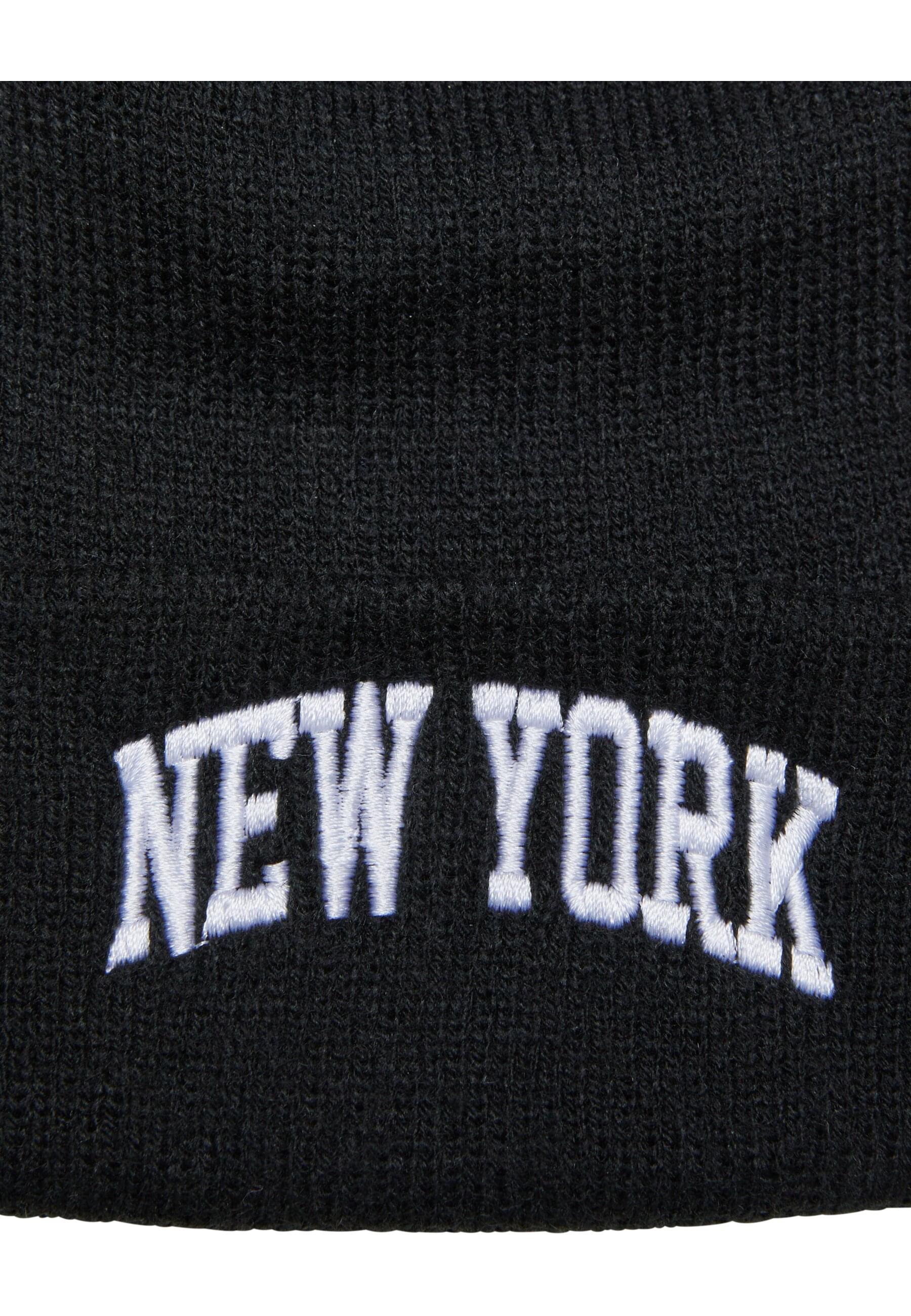 Thumbnail - MisterTee Beanie "MisterTee New York Beanie" 1 Stk. tlg.