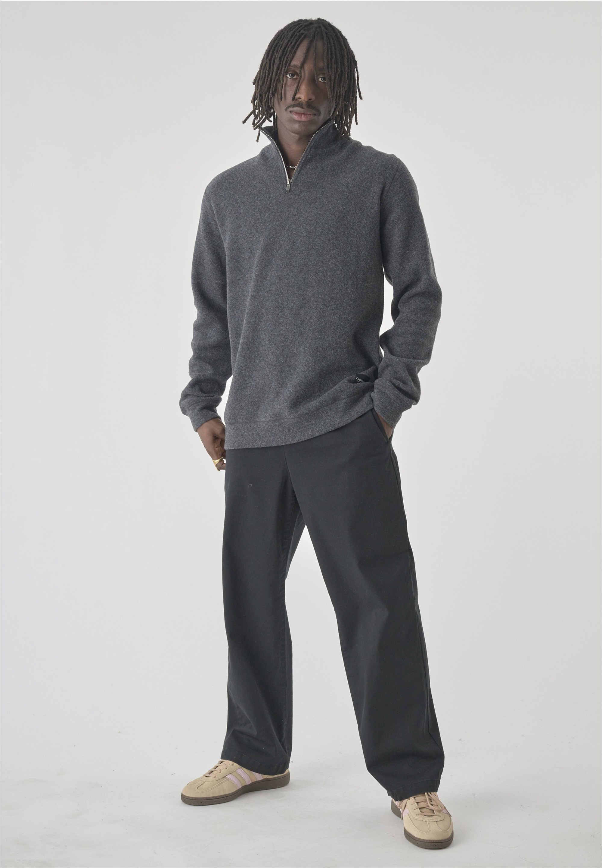 Cleptomanicx Strickpullover "Noitch", mit gebondeter Jersey-Innenseite günstig online kaufen