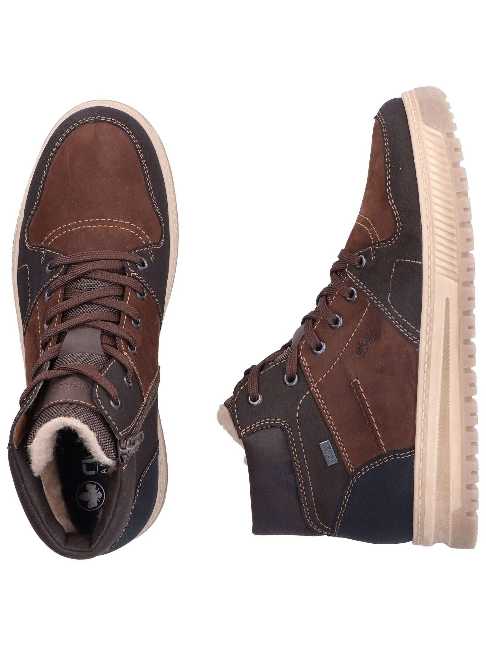 Rieker Sneaker »Rieker Sneaker Lederimitat/Textil«
