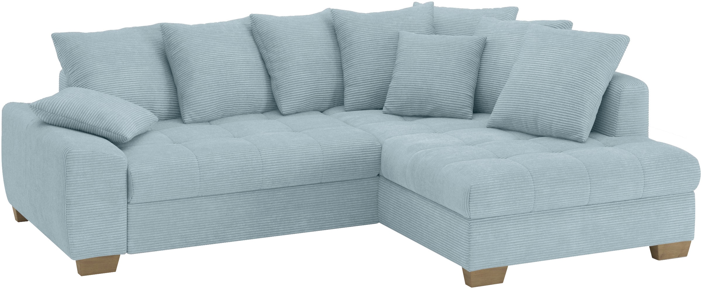 Mr. Couch Ecksofa "Nikita II, L-Form", Wahlweise mit Bettfunktion, Bettkast günstig online kaufen