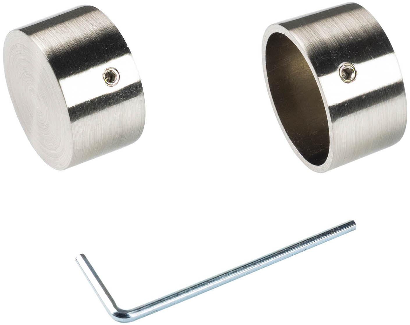 Liedeco Gardinenstangen-Endstück für Gardinenstange Ø 28 mm günstig online kaufen