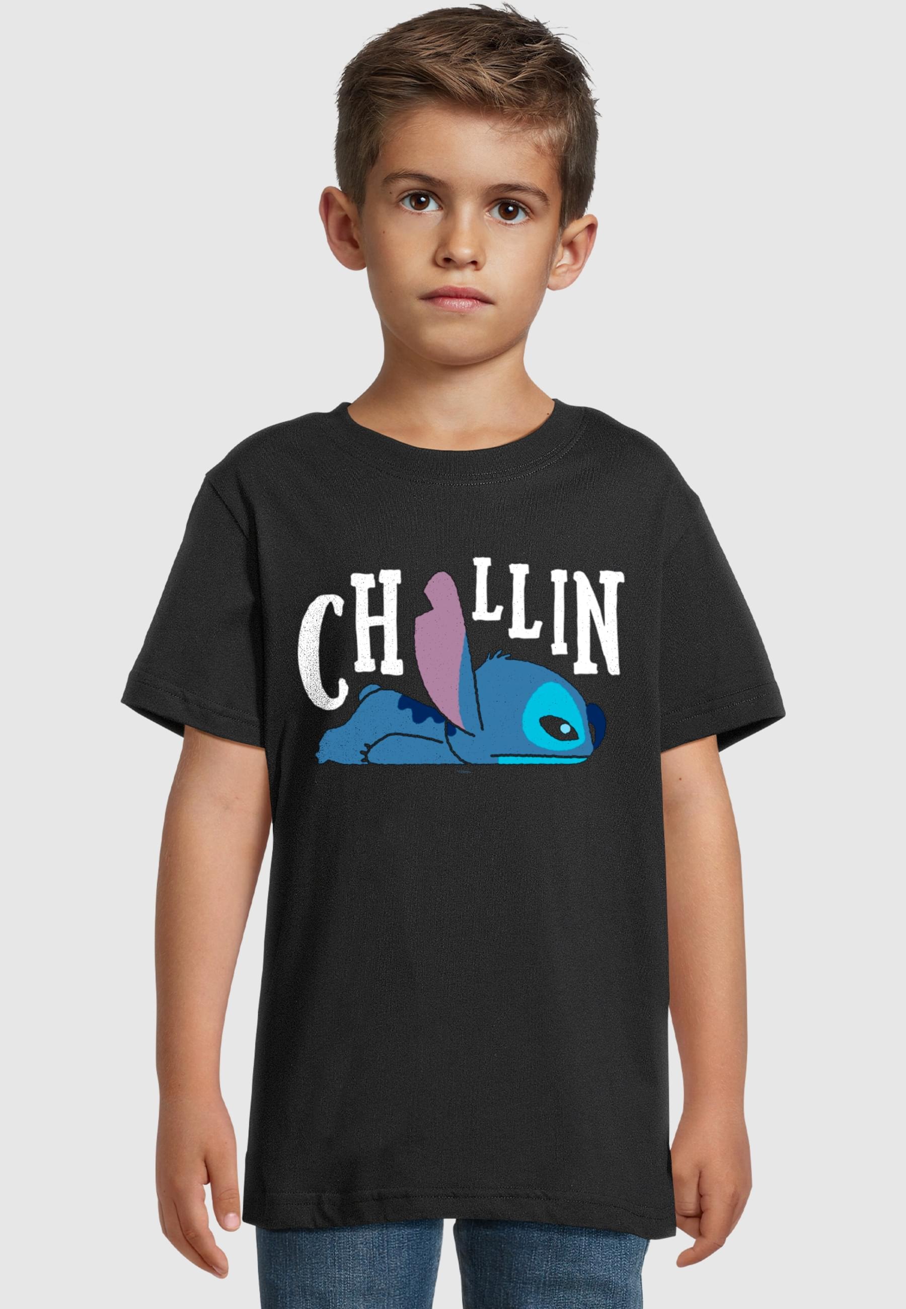 Merchcode T-Shirt »Merchcode Lilo & Stitch Chillin Tee«, (1 tlg.)
