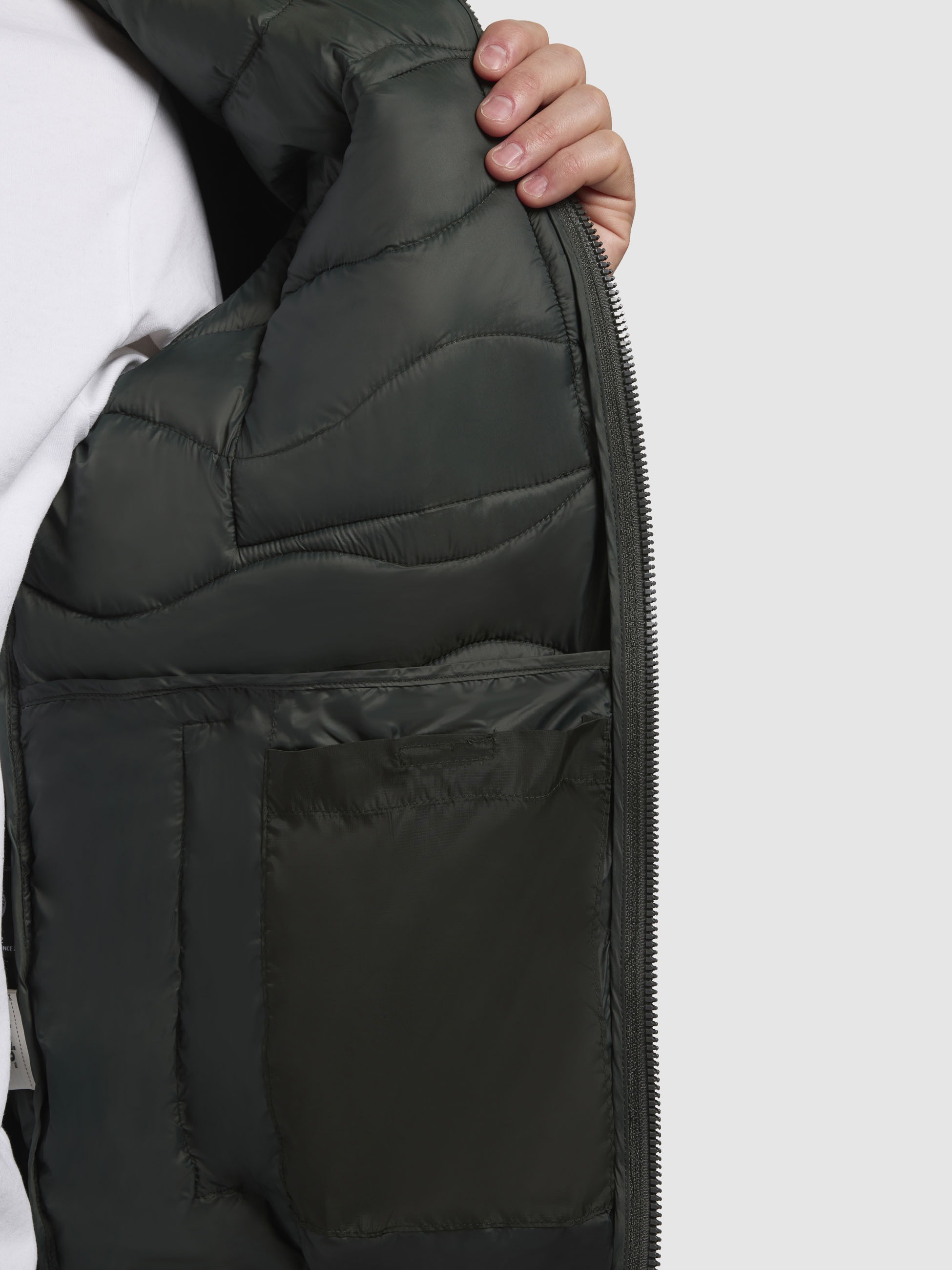 khujo Steppjacke »OMER« mit Kapuze