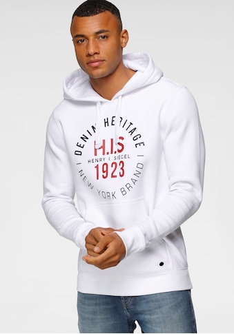 H.I.S Kapuzensweatshirt, mit markanten Kordeln kaufen