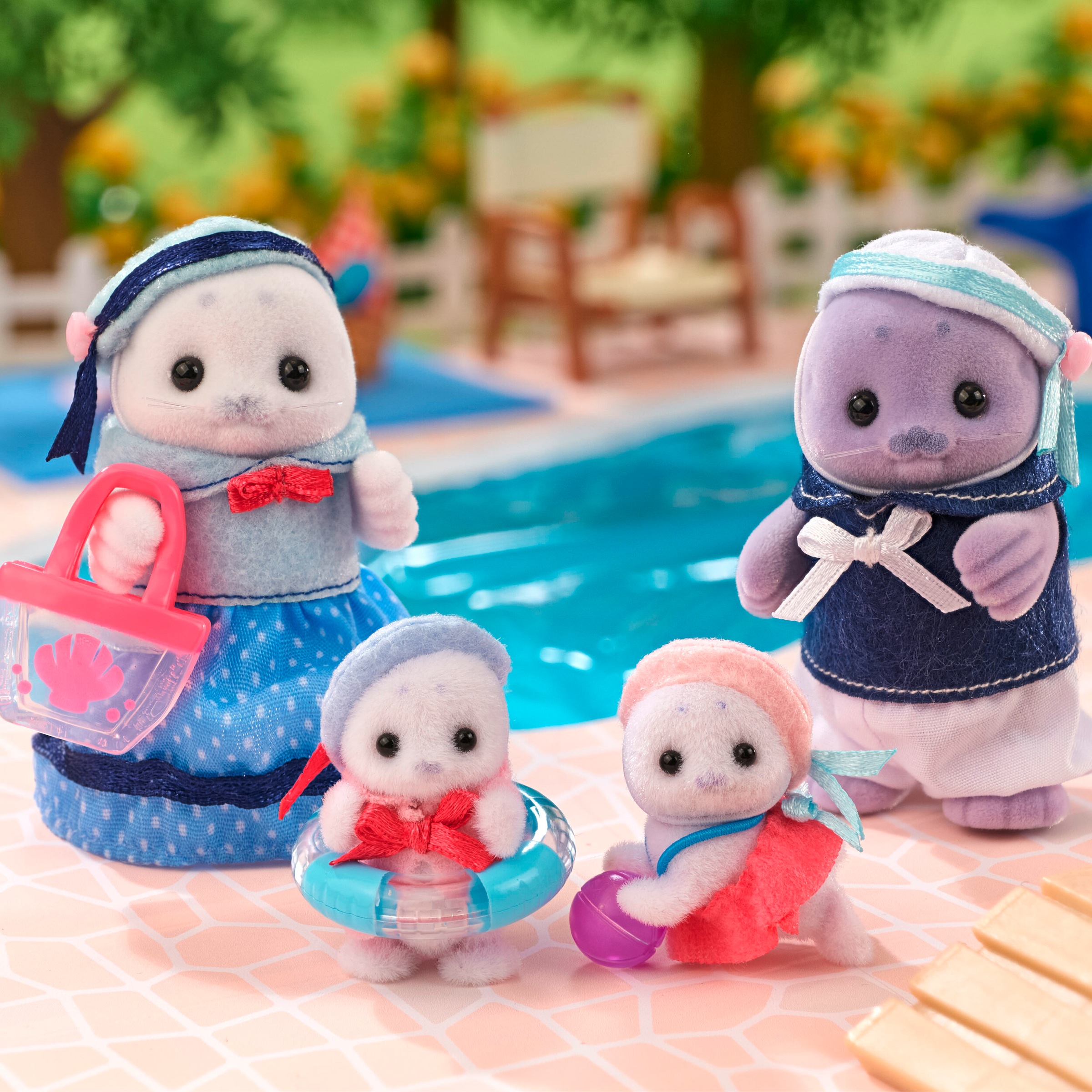 Sylvanian Families Spielfigur »Robben Familie (5759)«