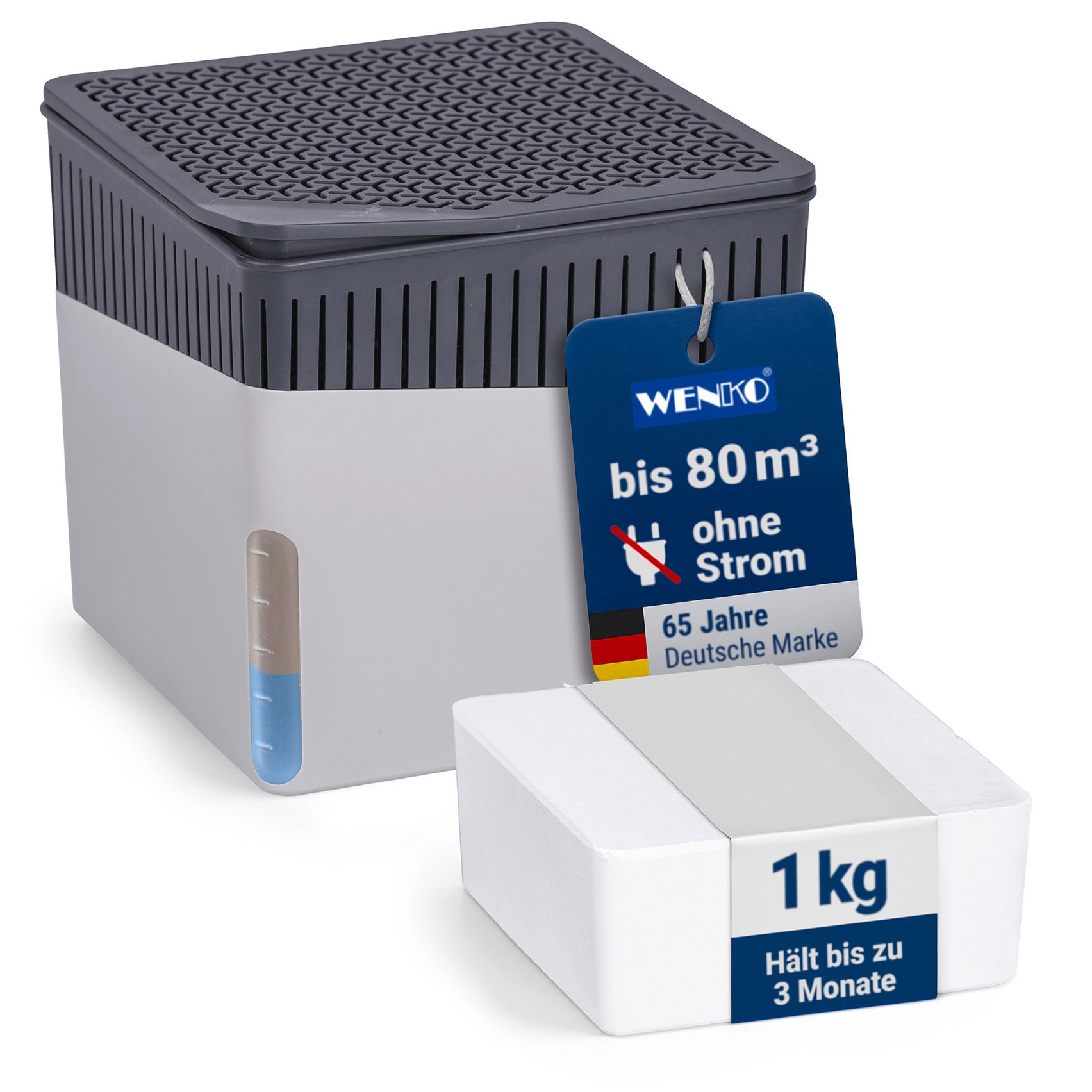 WENKO Luftentfeuchter »Cube« für 80 m³ Räume 1000 g