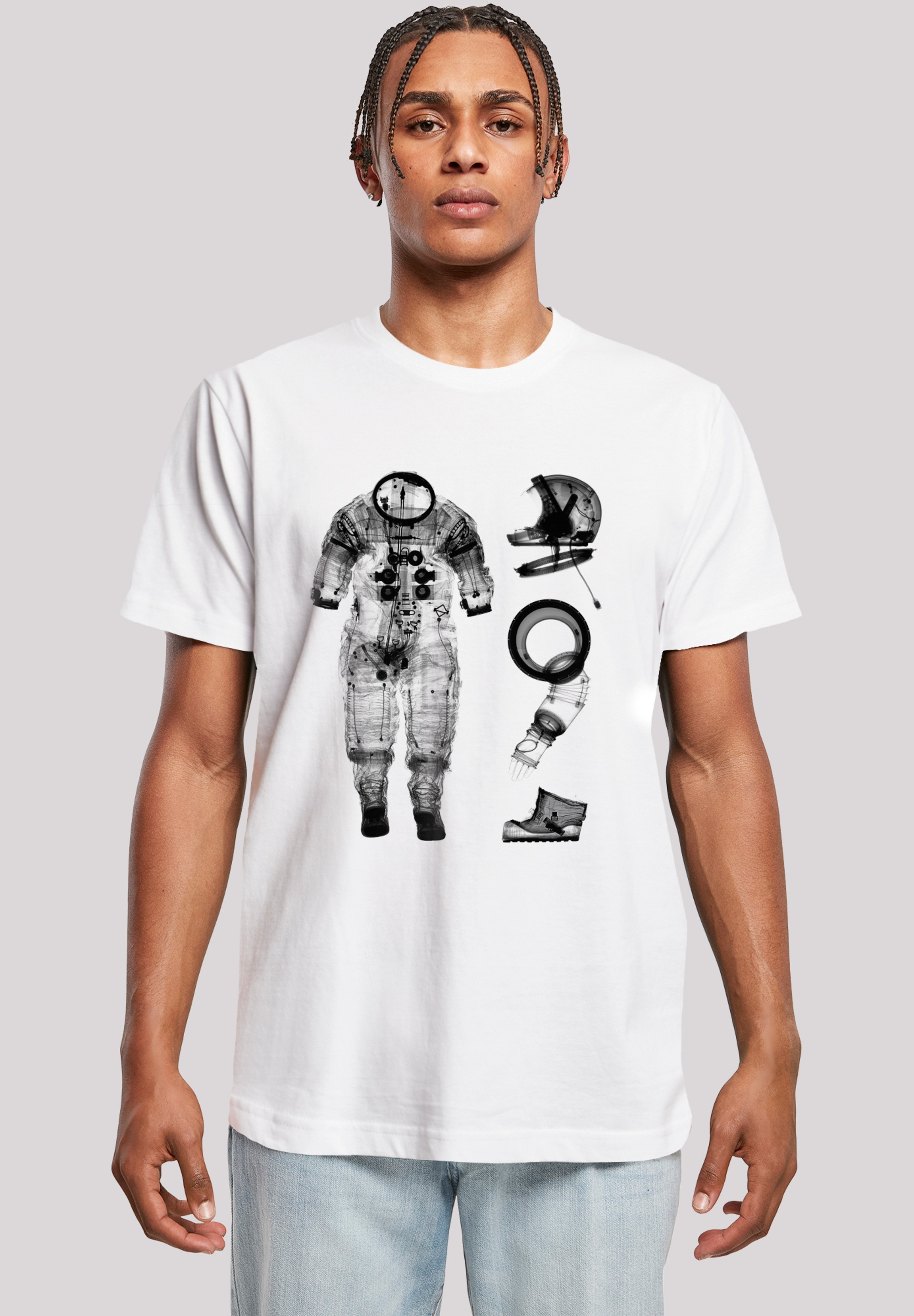F4NT4STIC T-Shirt "NASA Apollo 14 A7 L Pressure Suit Negative X Ray", Premi günstig online kaufen