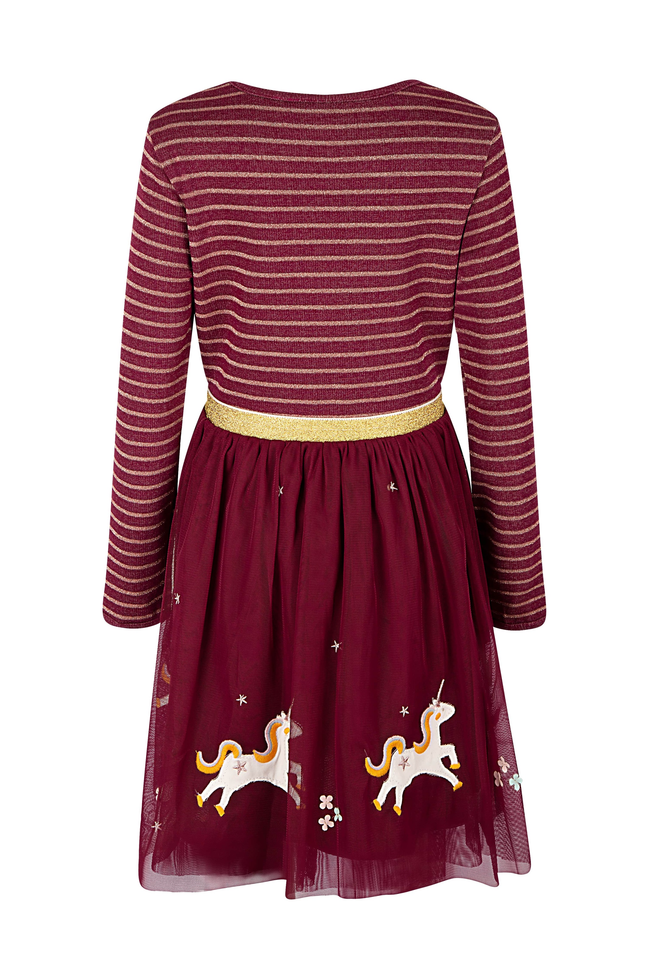 Thumbnail - happy girls Midikleid mit hochwertigen Einhorn-Applikationen am Saum