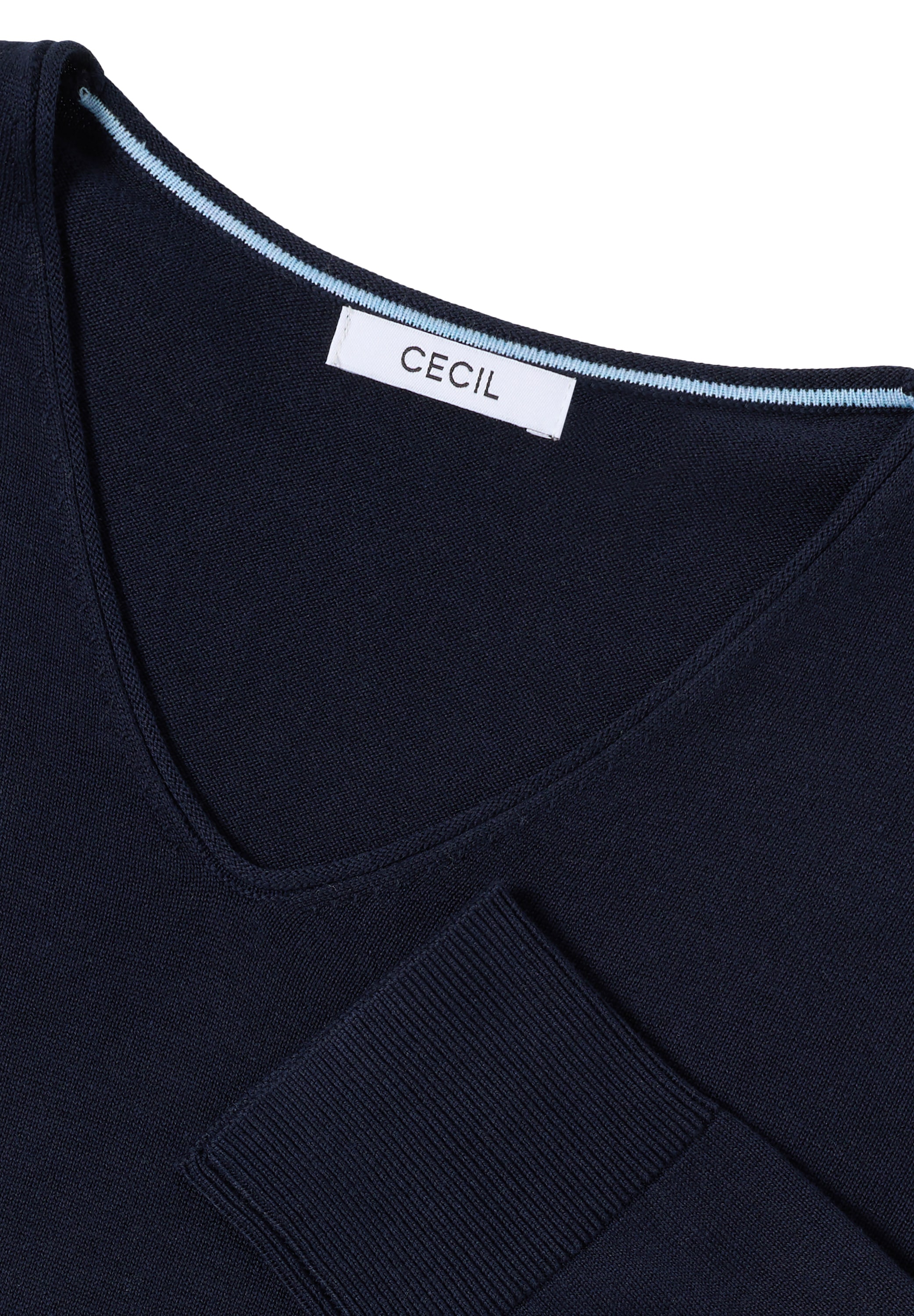 Cecil Strickpullover, im soften Baumwoll-Mix