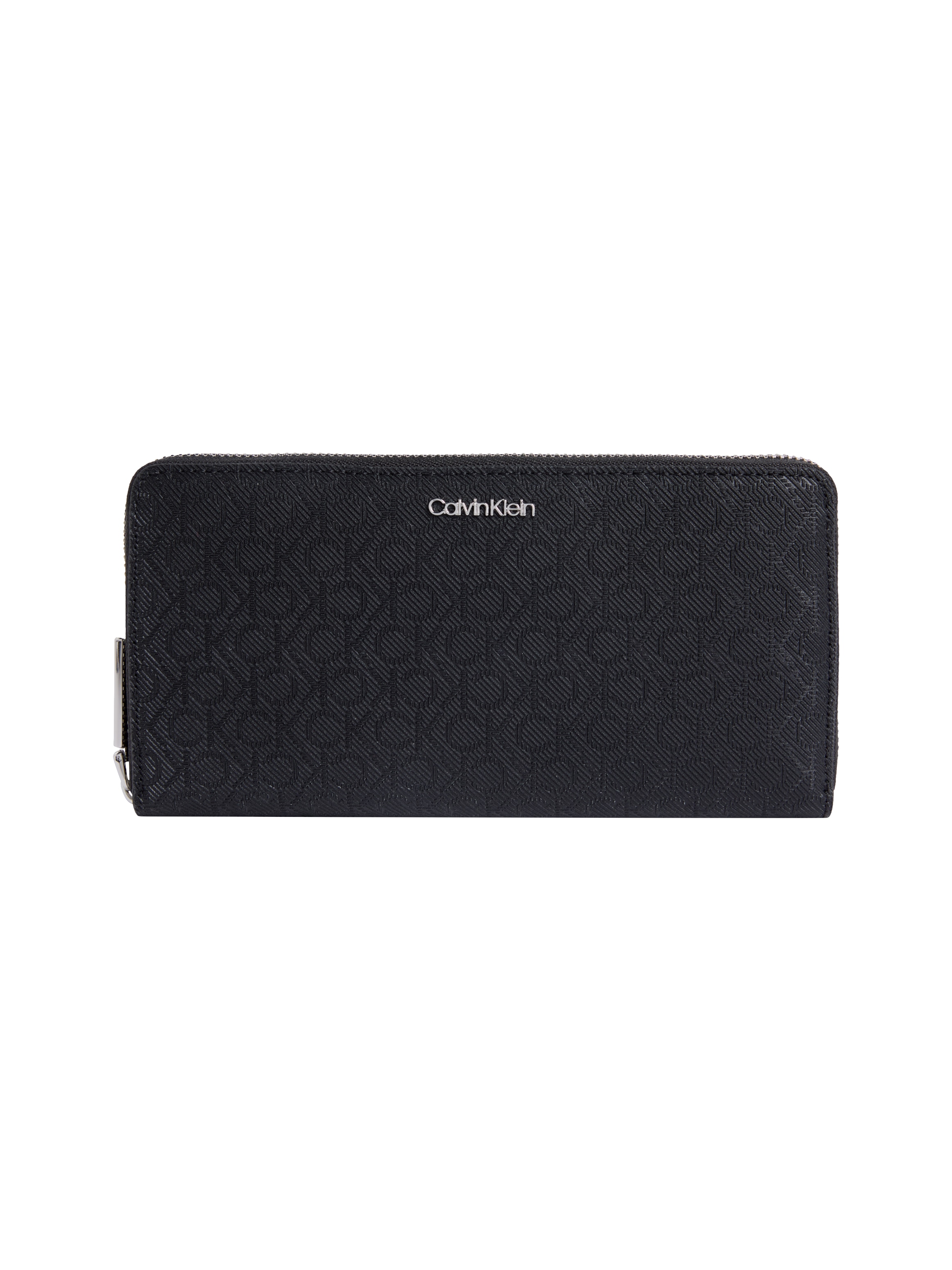 Calvin Klein Geldbörse "Ruched LONG L-ZIP", Damen Geldbeutel, Portemonnaie günstig online kaufen
