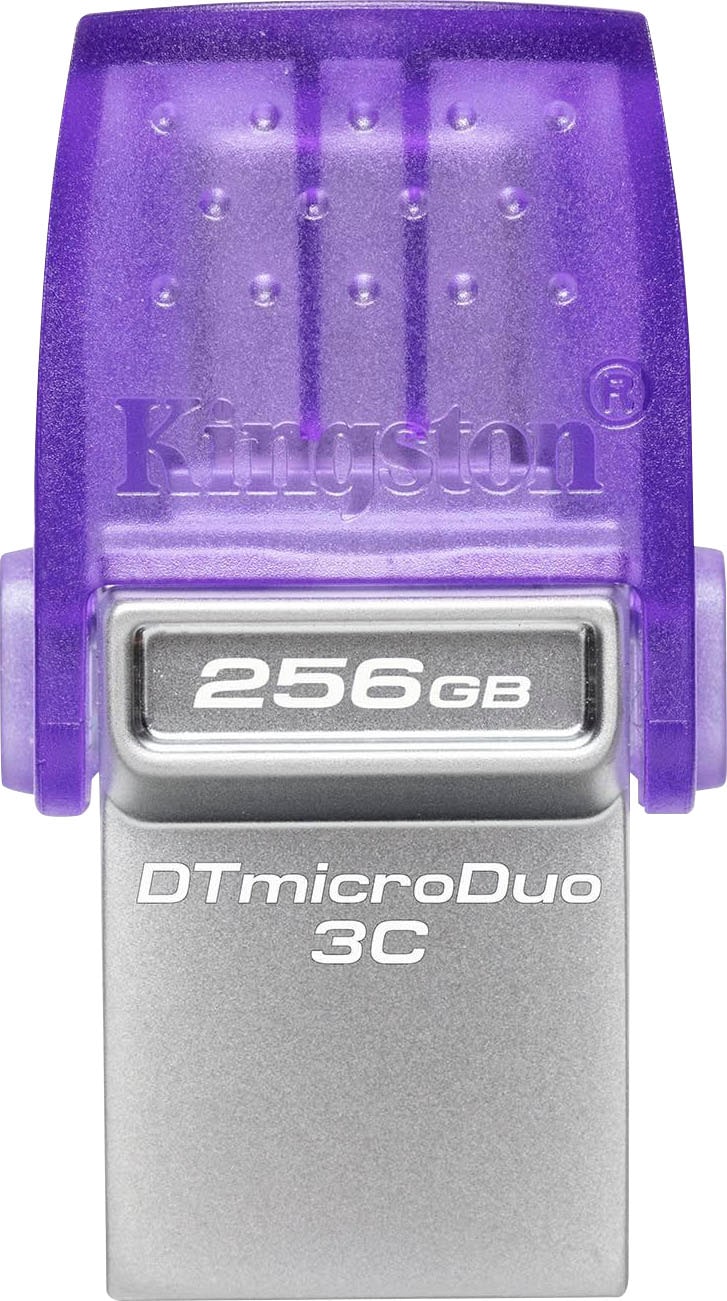 USB-Stick »DATATRAVELER® MICRODUO™ 3C 256GB«, (USB 3.2 Lesegeschwindigkeit 200 MB/s)