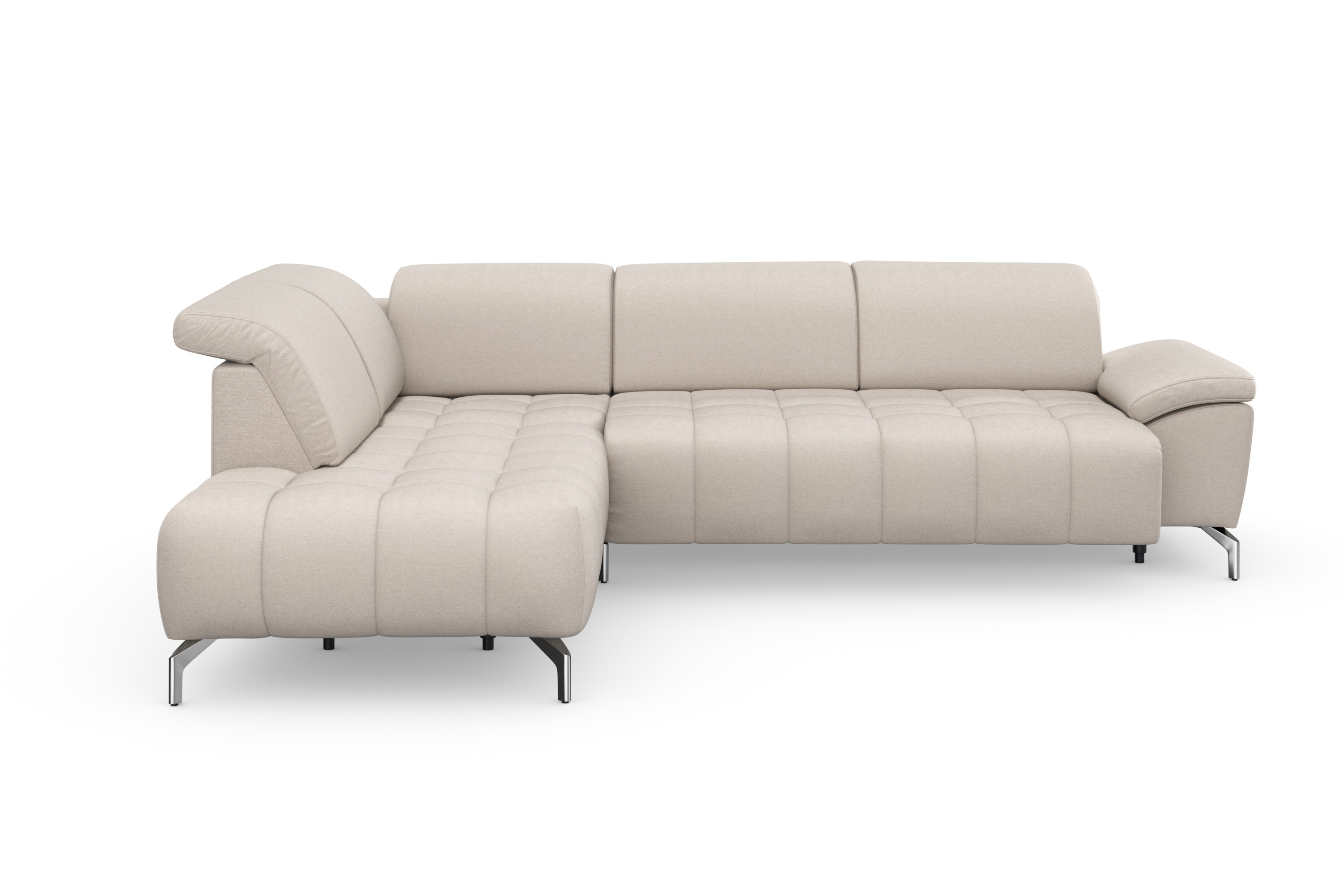 Thumbnail - sit&more Ecksofa "Cool L-Form", wahlweise mit Kopfteilverstellung und Vorziehsitz, motorisch