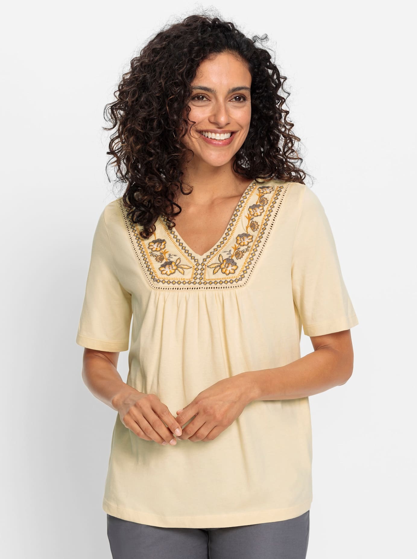 Inspirationen Tunikashirt "Tunikashirt" 1 Stk. tlg. günstig online kaufen