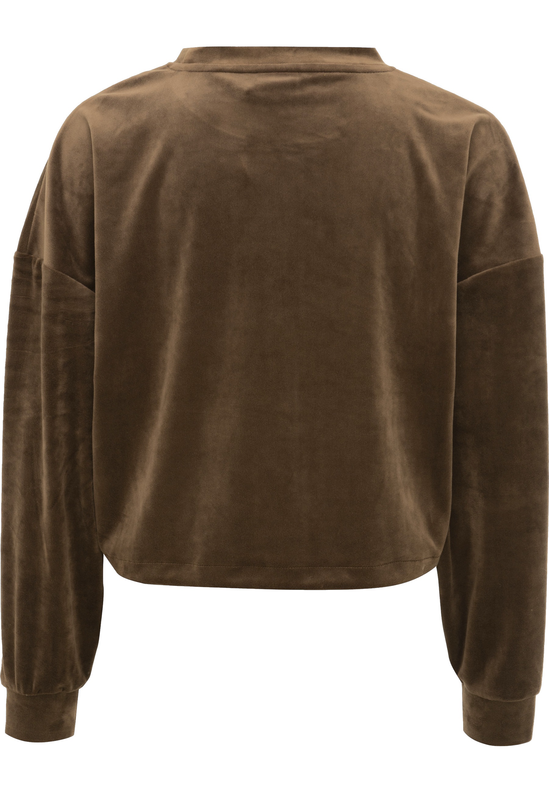 Karl Kani Sweater "Karl Kani Damen KW214-045-1 Signature Velvet Crop Crew b günstig online kaufen