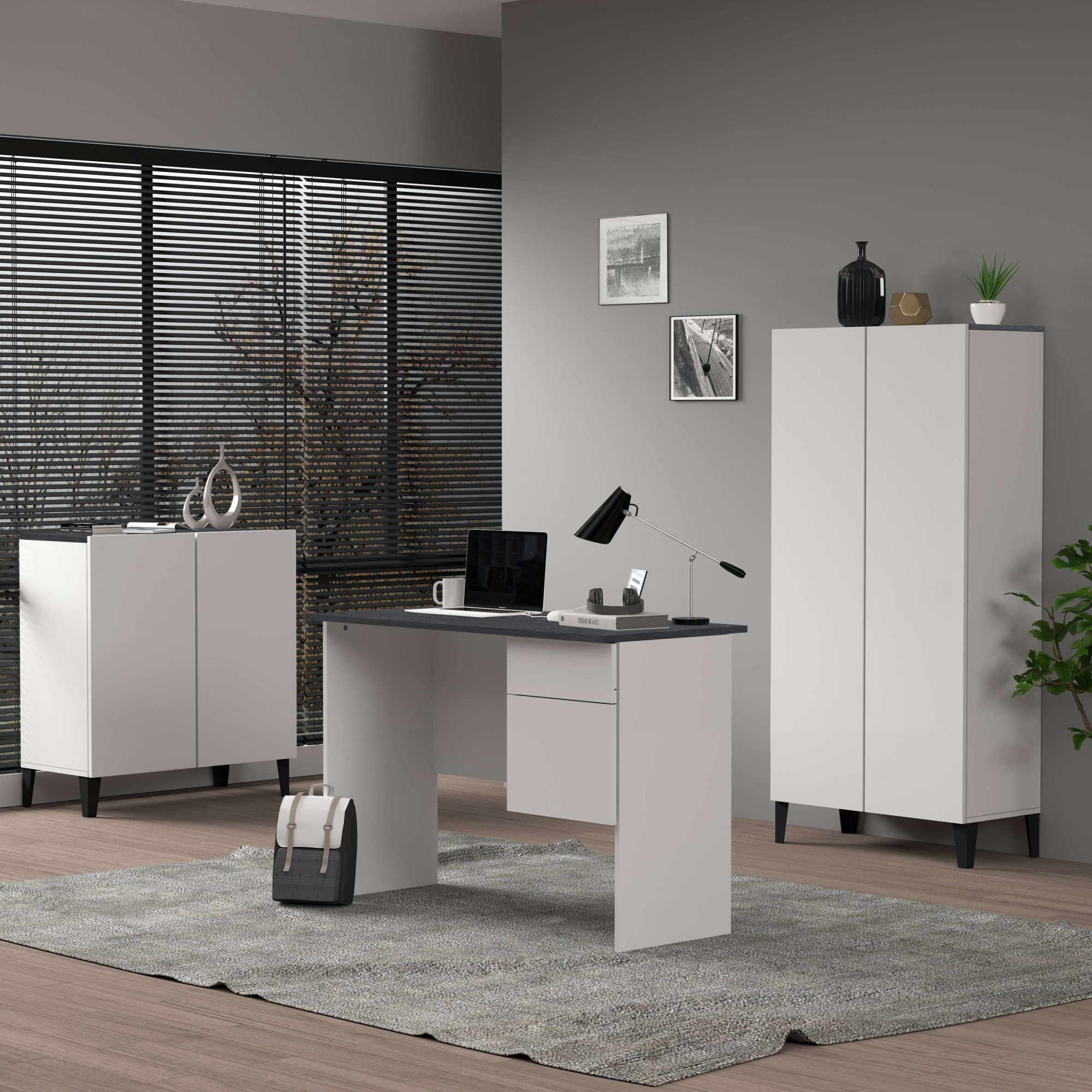 INOSIGN Aktenschrank »Sunrise Aktenschrank, Mehrzweckschrank, Büroschrank«, mit 2 Türen & 2 Fӓchern, Breite 79,2 cm, Made in Italy