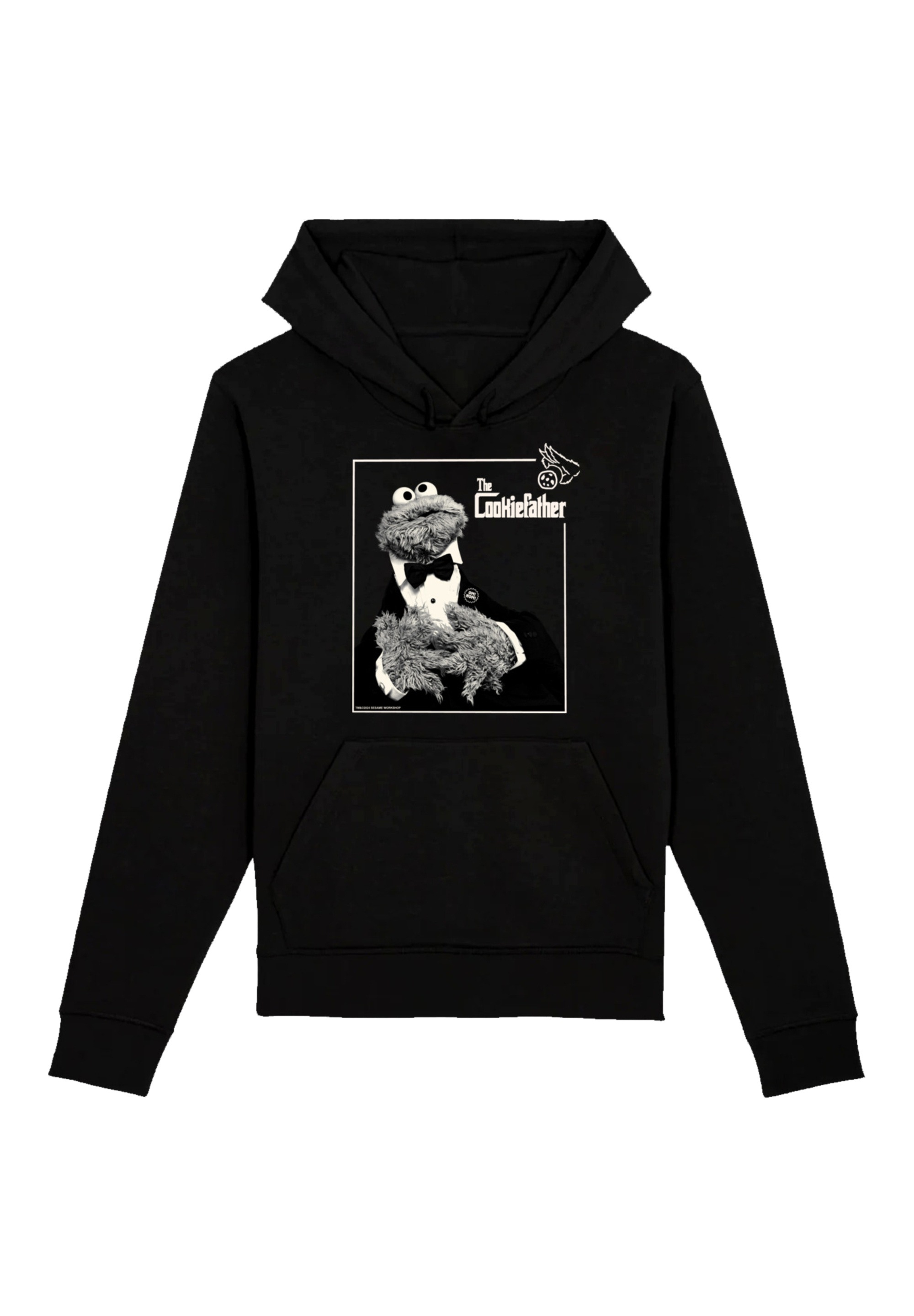 F4NT4STIC Kapuzenpullover »Sesamstraße The Cookiefather«, Premium Qualität,Nostalgie, Fernsehserie