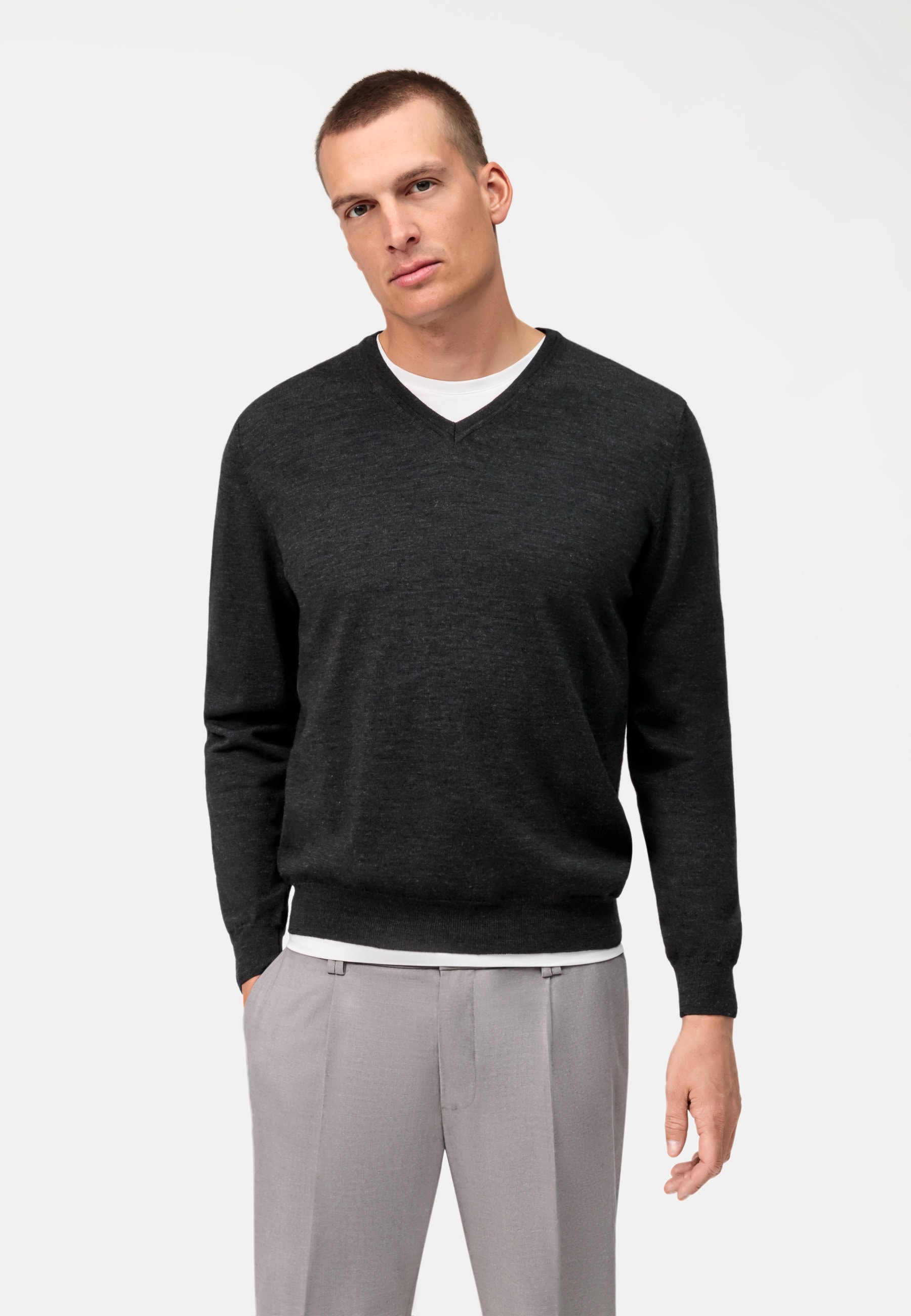 OLYMP Strickpullover "OLYMP Casual Strick" günstig online kaufen