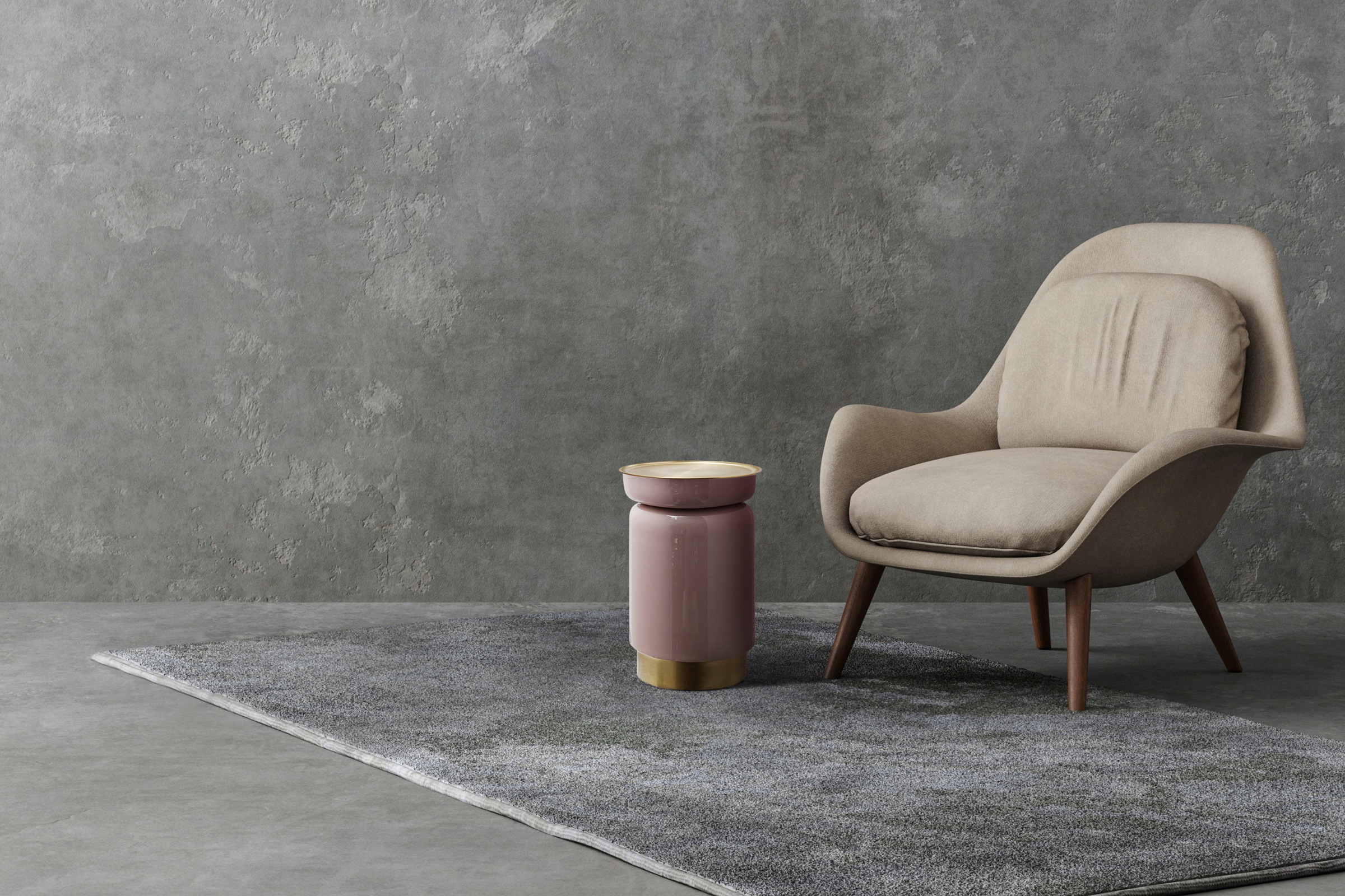 Kayoom Beistelltisch "Art Deco 175, Abstelltisch aus Metall,funktional und günstig online kaufen