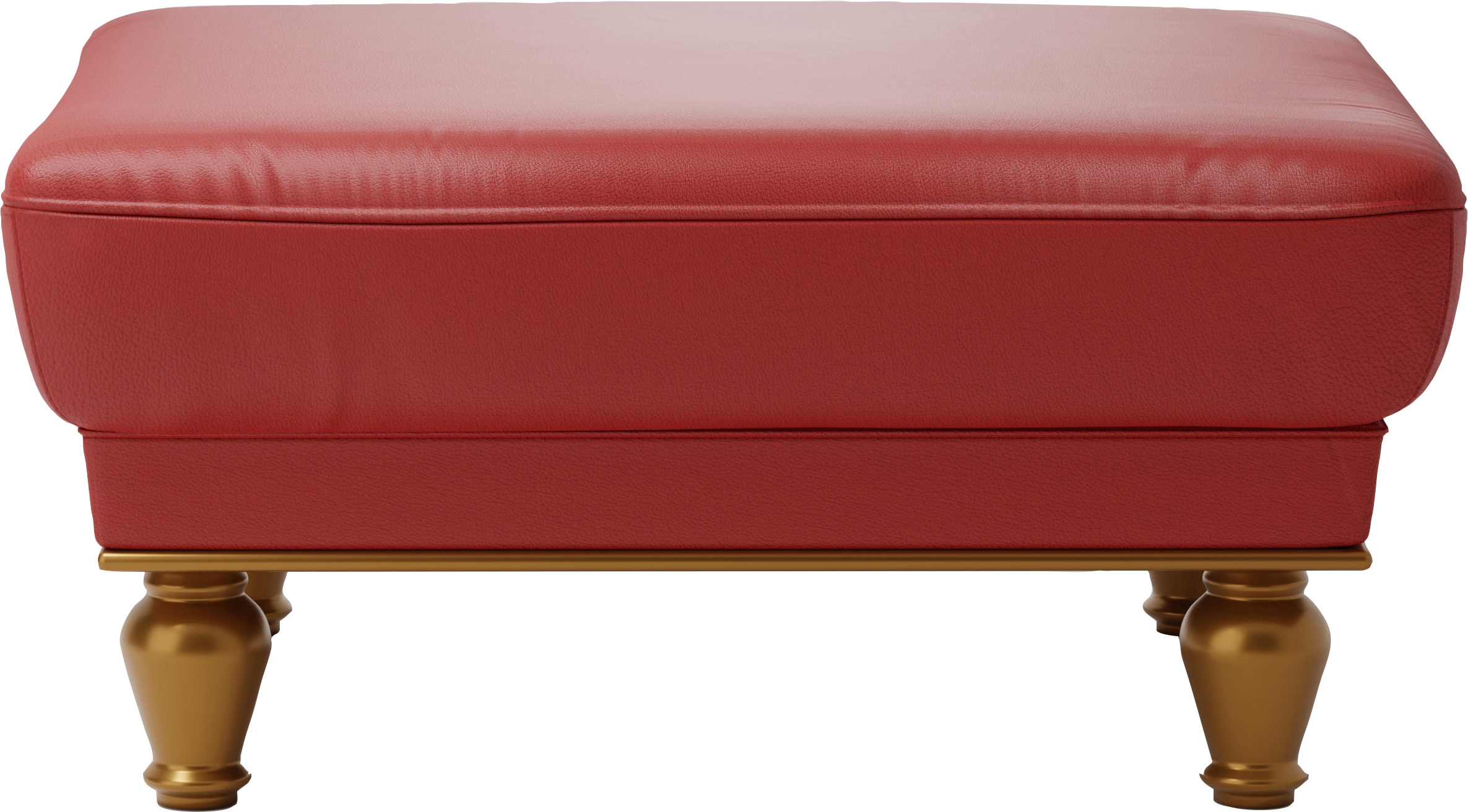 sit&more Polsterhocker »Orient 5«, goldfarbene Füße
