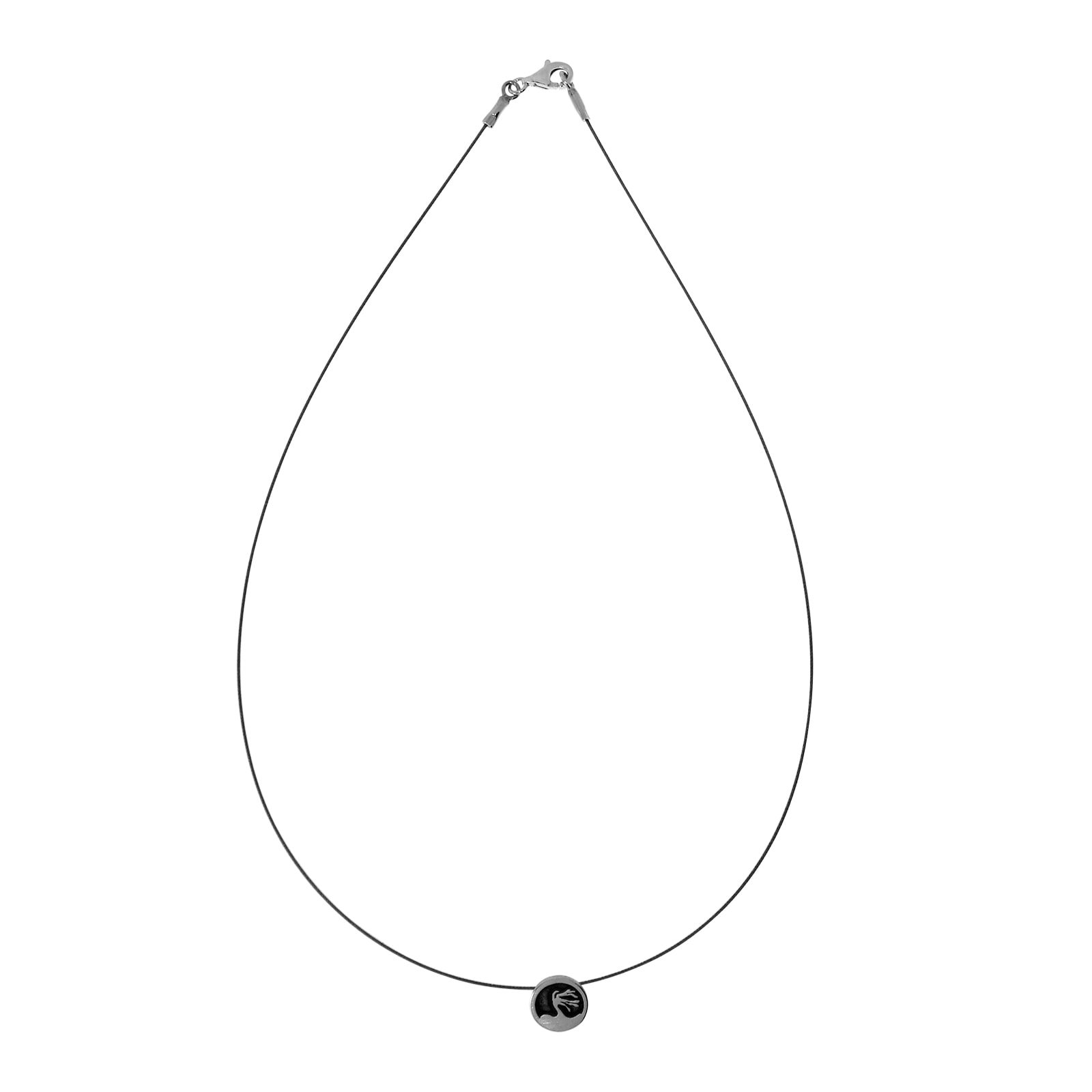 OSTSEE-SCHMUCK Halsreif »Ostsee-Schmuck Collier Windflüchter 10 mm«, (1 tlg.)