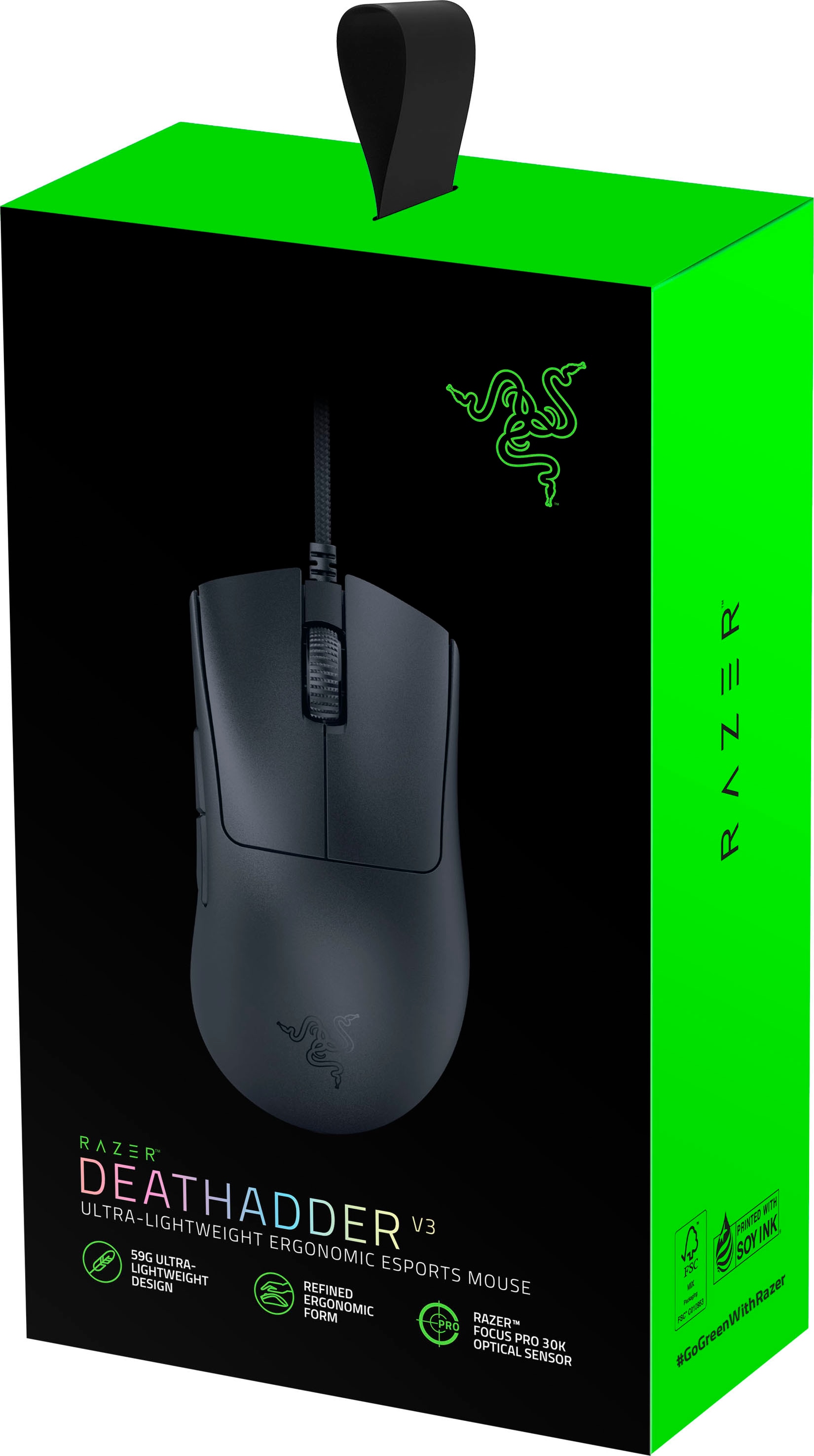 RAZER Gaming-Maus »DeathAdder V3«, kabelgebunden