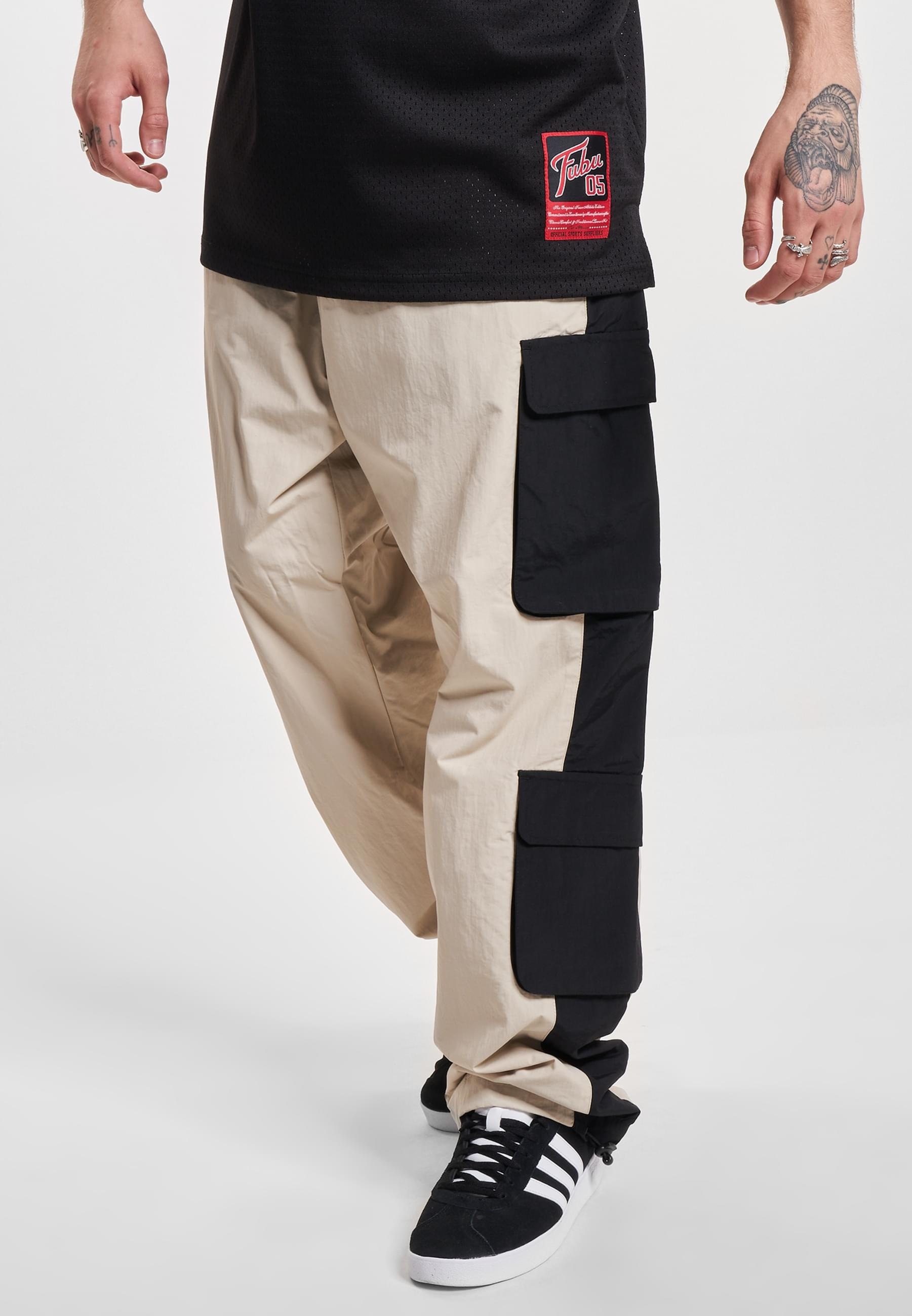 Fubu Cargohose »Fubu Herren FM233-004-1 FUBU Corporate Cargotrack Pants«, (1 tlg.)