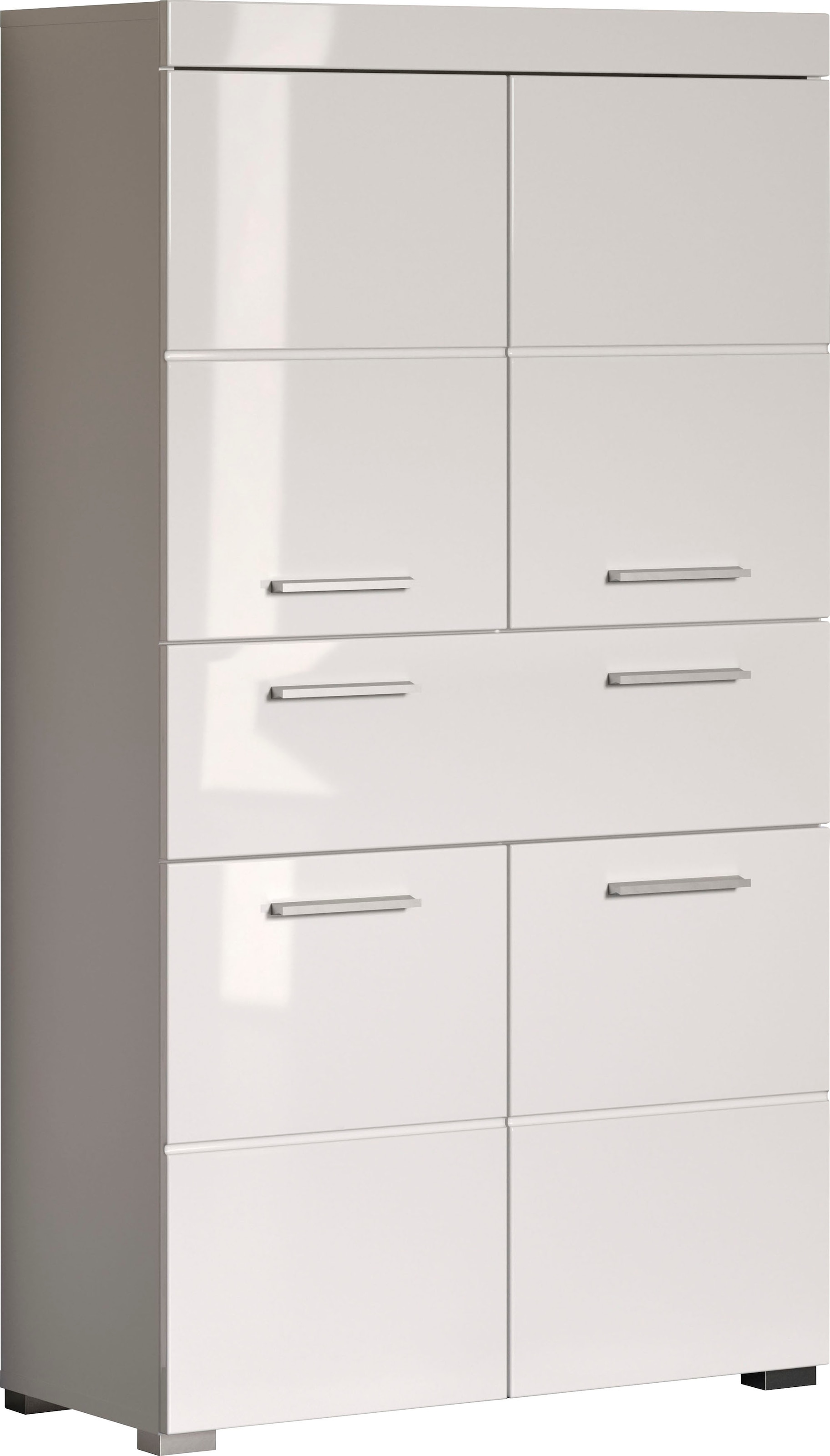 INOSIGN Midischrank "Avena", Badschrank 4-türig mit einer Schublade - Maße günstig online kaufen