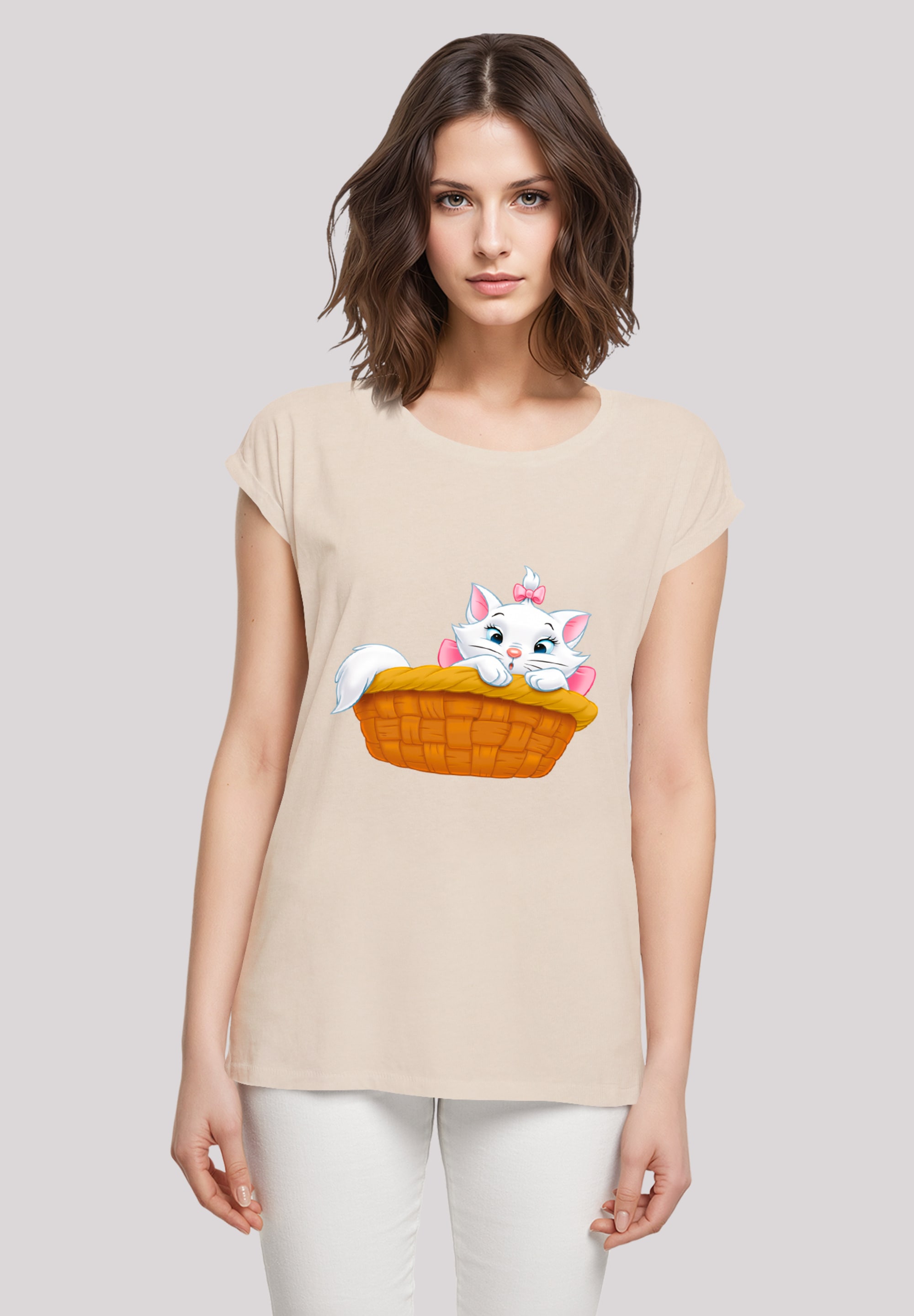 F4NT4STIC T-Shirt »Disney Aristocats Marie in Basket«, Premium Qualität