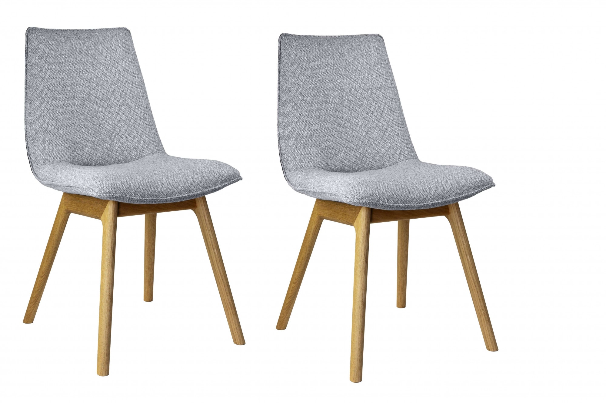 andas Esszimmerstuhl "Ramon", (Set), 2 St., Webstoff-Microfaser, mit Massiv günstig online kaufen