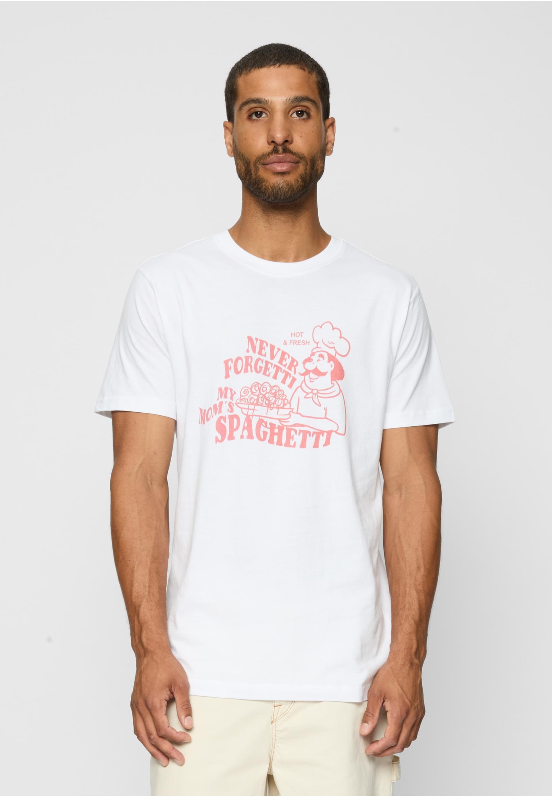 MisterTee T-Shirt »MisterTee Herren Spaghetti Tee«, (1 tlg.)