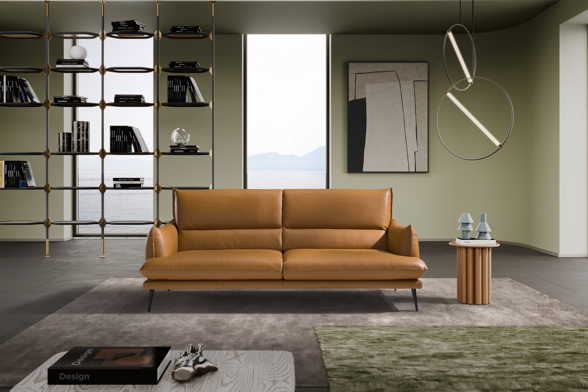 Egoitaliano 2,5-Sitzer »FUNNY, hochwertiges und aktuelles Design, bequeme Rückenlehne«, toller Sitzkomfort