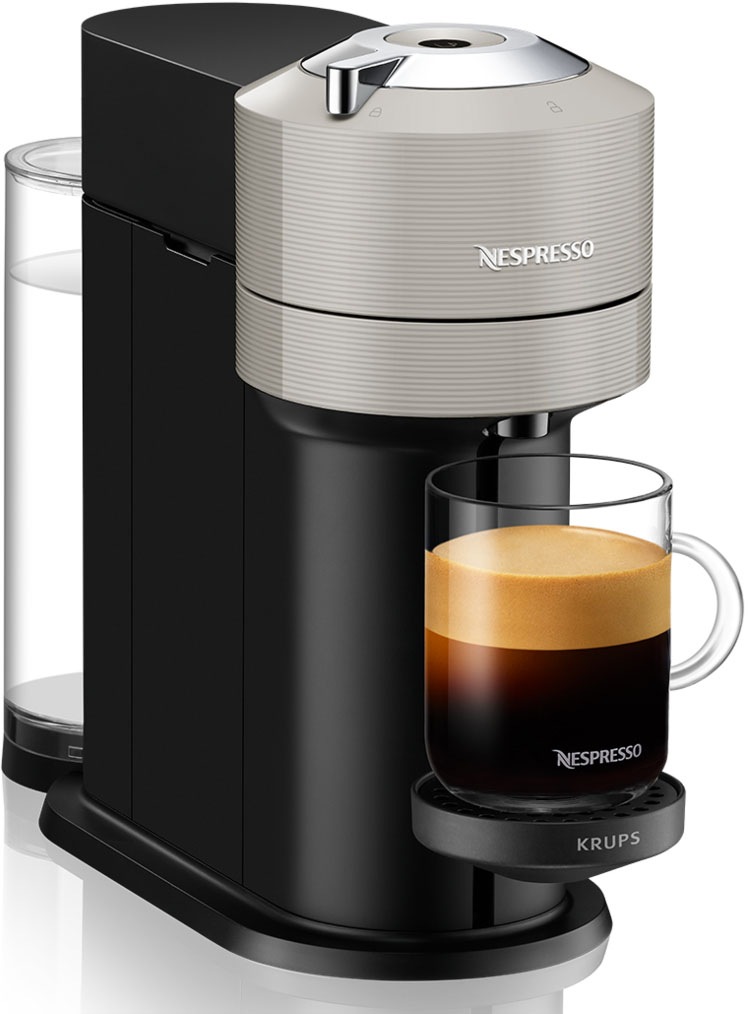 Nespresso Kapselmaschine "Vertuo Next Basic XN910B von Krups" 54 % aus recy günstig online kaufen