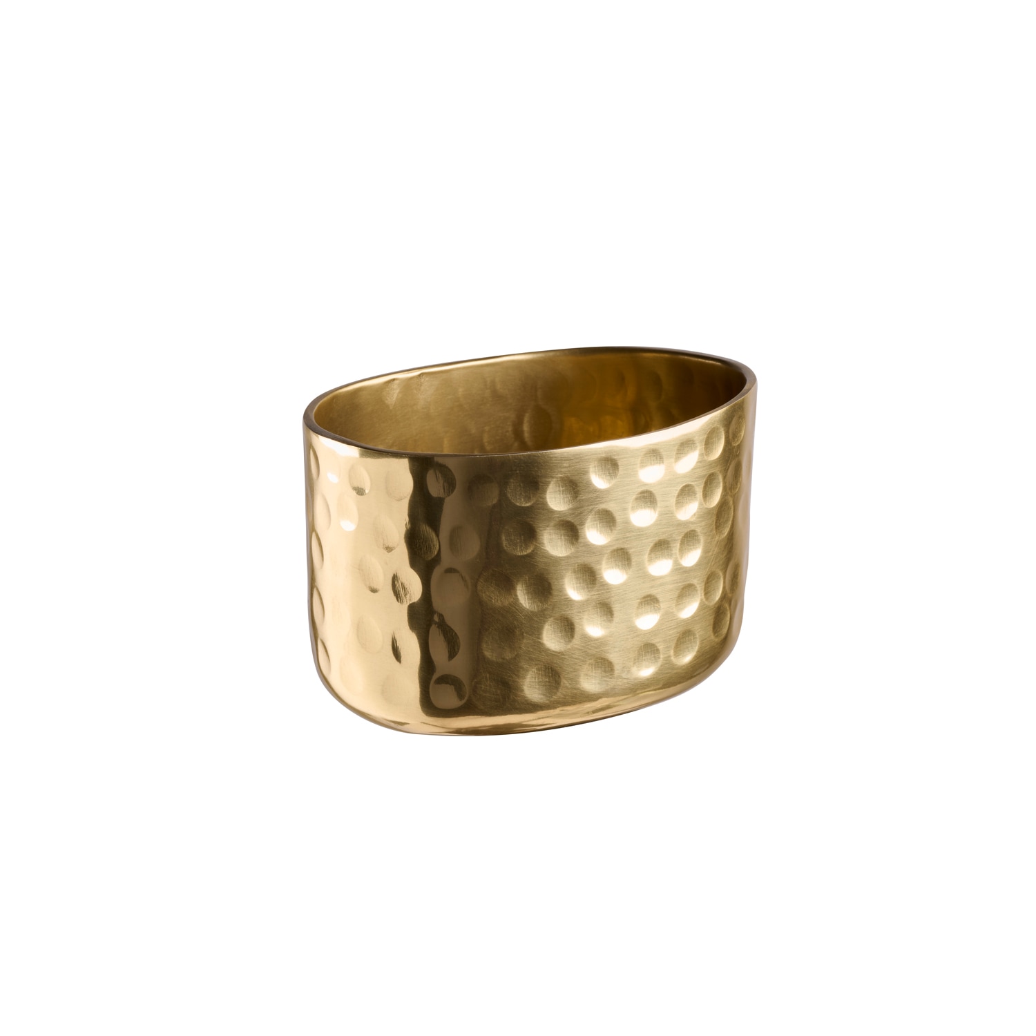 APS Dipschale "CRAFT, Aluminium, 8,5 x 6,5 cm", B/H/L: 6,5cm x 5,5cmgold, Schüsseln, Aluminium Dipschale gehämmert, robust, leicht und kompakt