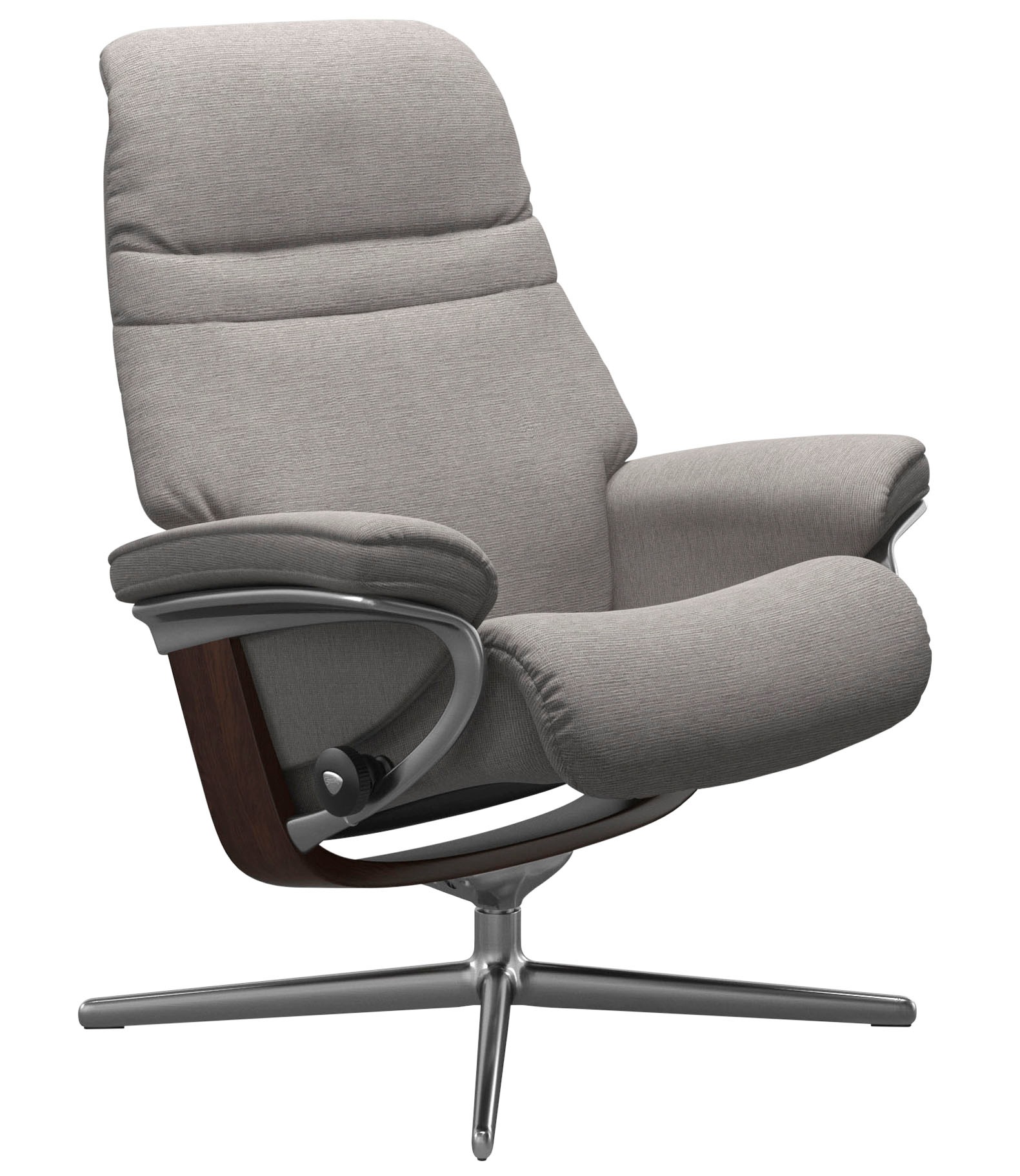 Stressless® Relaxsessel »Sunrise«, mit Cross Base, Größe S, M & L, Holzakzent Braun