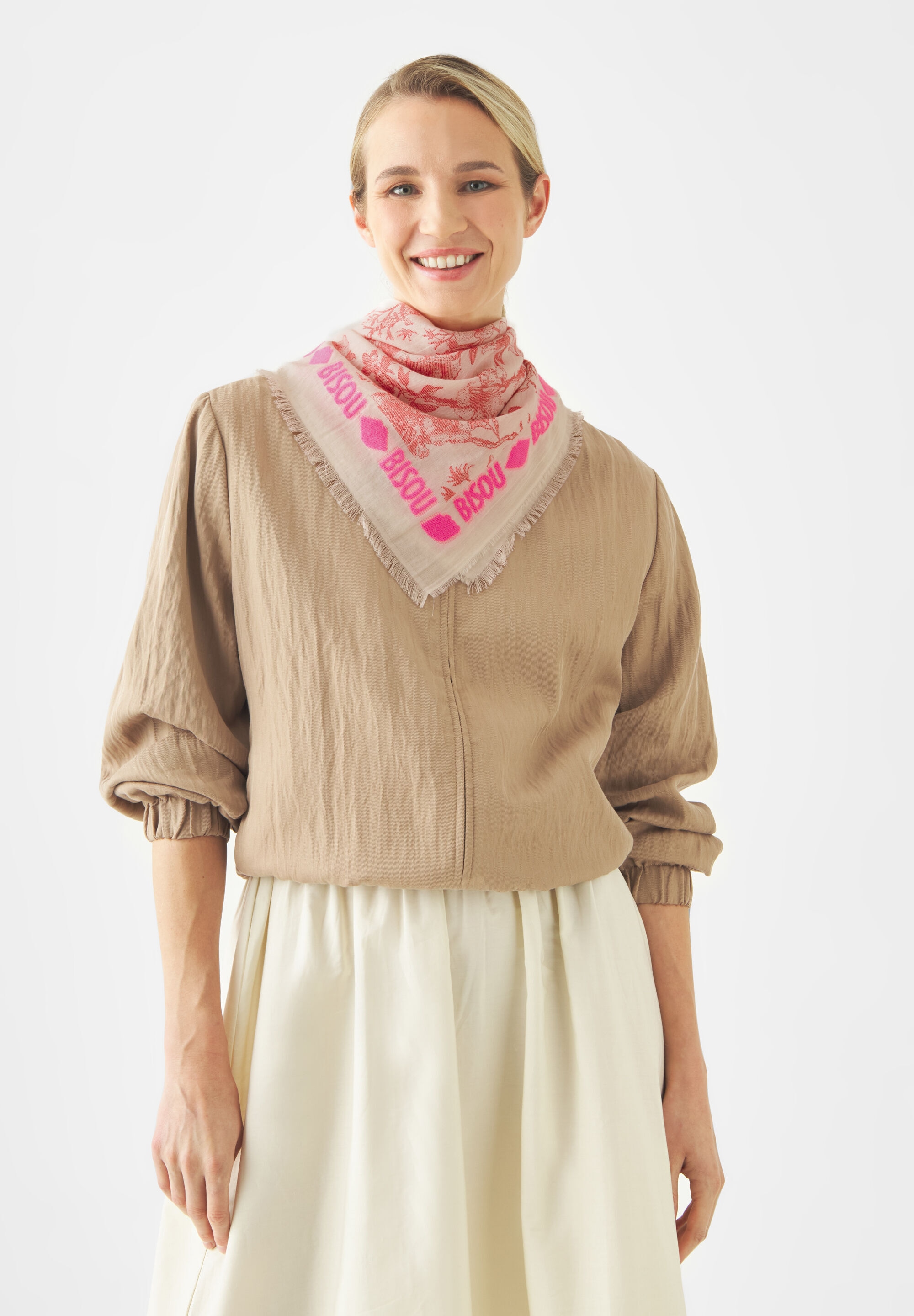 Codello Modetuch »Codello Jacquard-Tuch« Blumenmuster