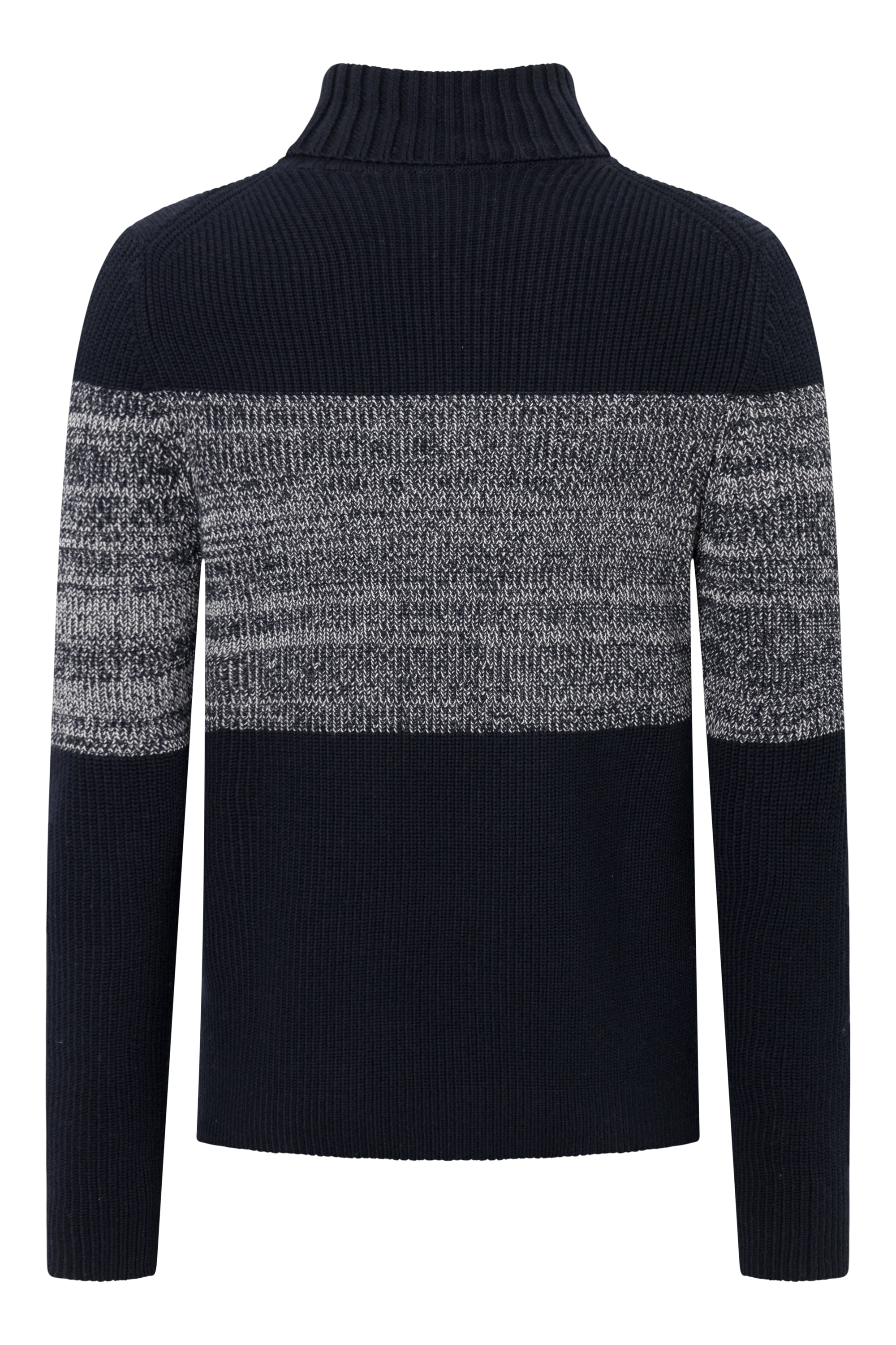 Joop Jeans Rollkragenpullover "Morlino", mit Kontrasteinsatz günstig online kaufen