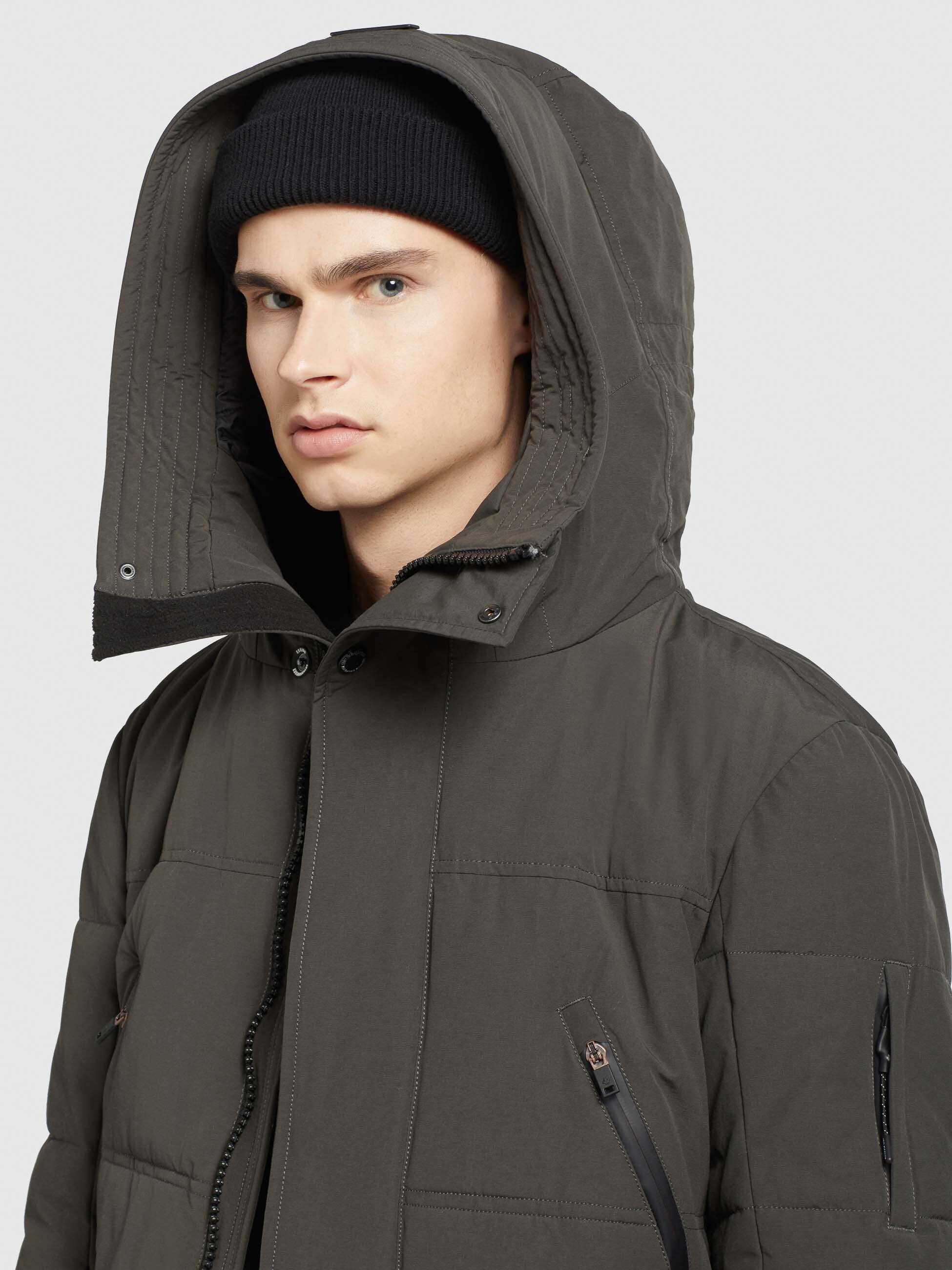 khujo Steppjacke »FANK«, (1 St.), mit Kapuze