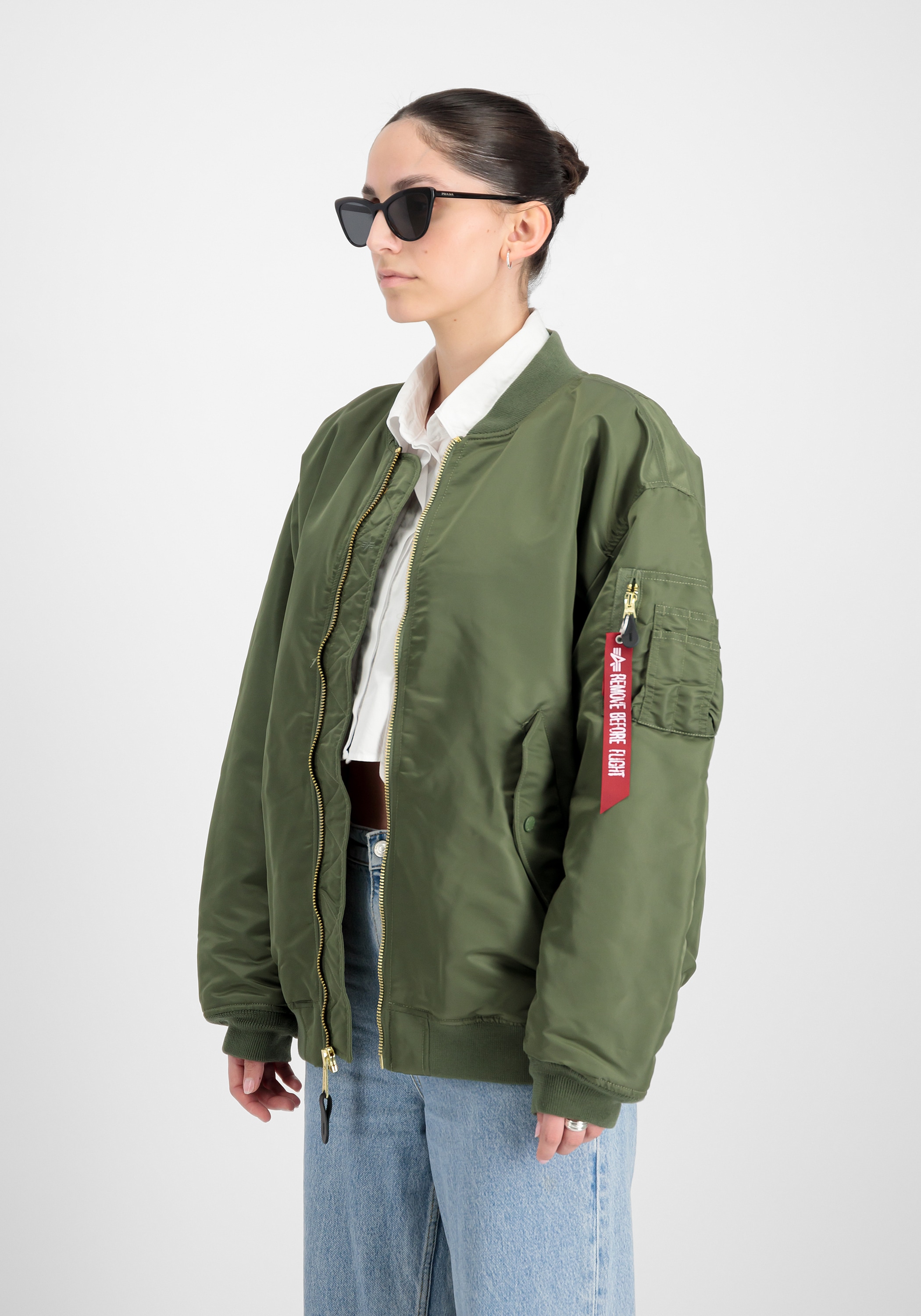 Alpha Industries Bomberjacke »ALPHA INDUSTRIES Women - Bomber Jackets MA-1 Core Wmn«