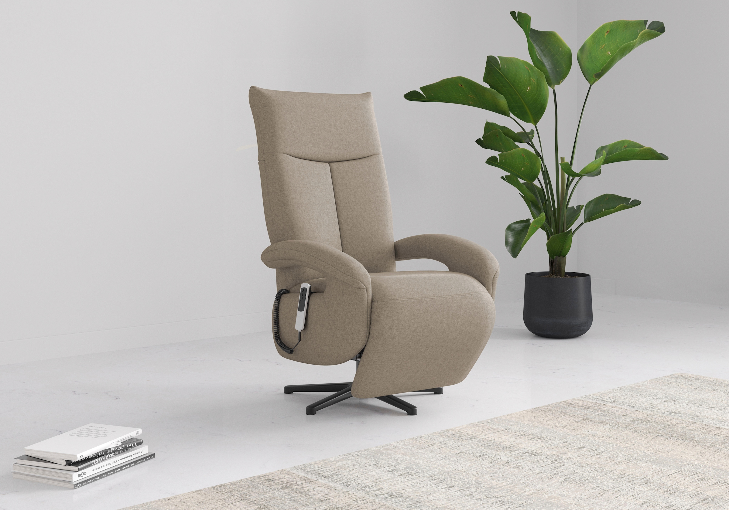 sit&more TV-Sessel "Zoe", wahlweise manuell oder elektrischer Funktion mit günstig online kaufen
