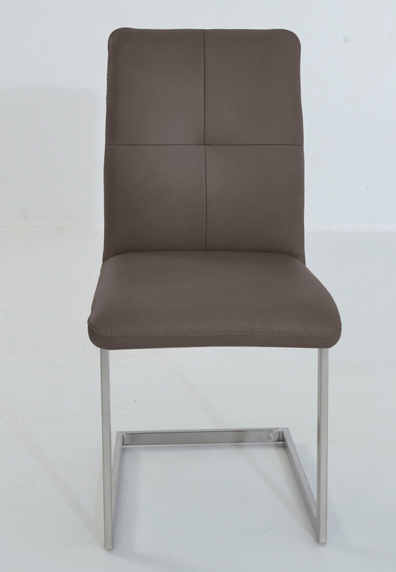K+W Komfort & Wohnen Freischwinger "6511", Leder CLOUD, Freischwinger mit H günstig online kaufen