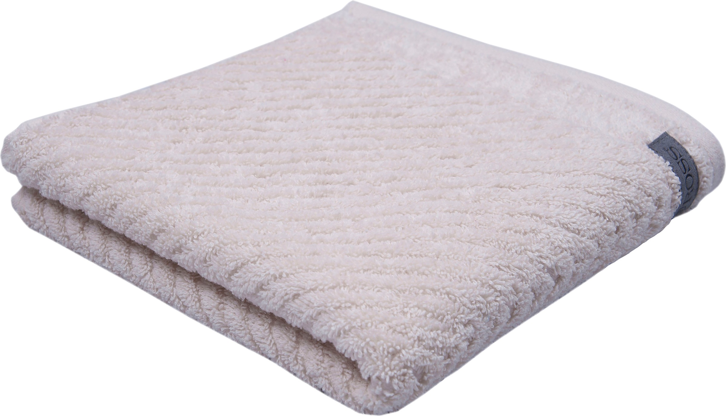 Thumbnail - ROSS Handtuch "Smart" Uni-Rippe mit Velourslabel