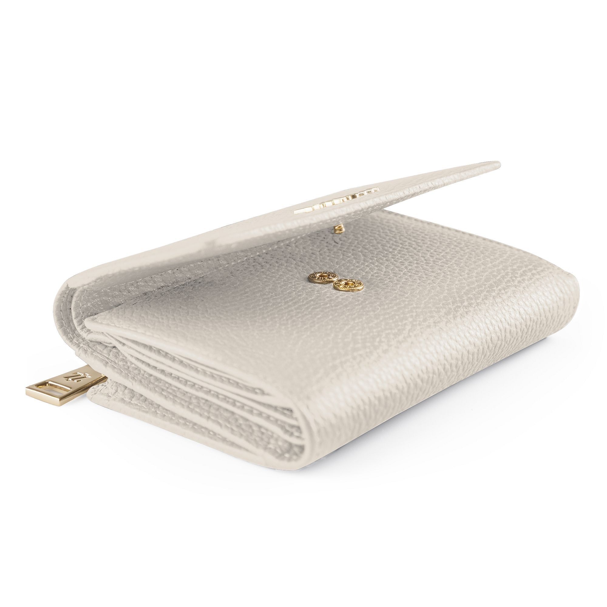 Lazarotti Geldbörse »Bologna Leather XL Geldbörse mit Zip-Around Fach Leder 14 cm«
